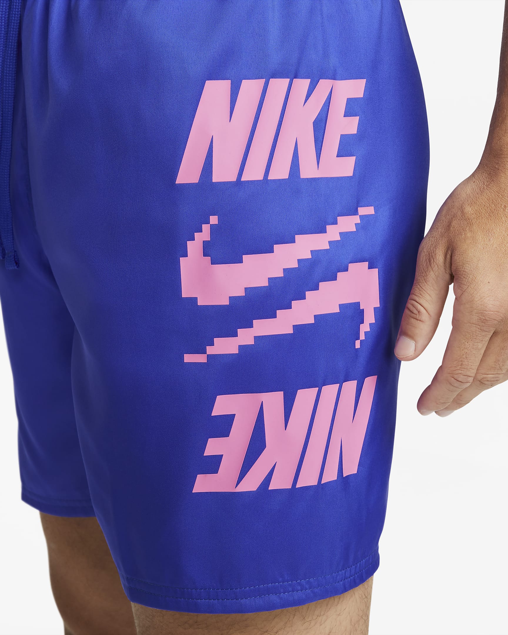 Shorts de vóleibol de 18 cm para hombre Nike - Azul carrera