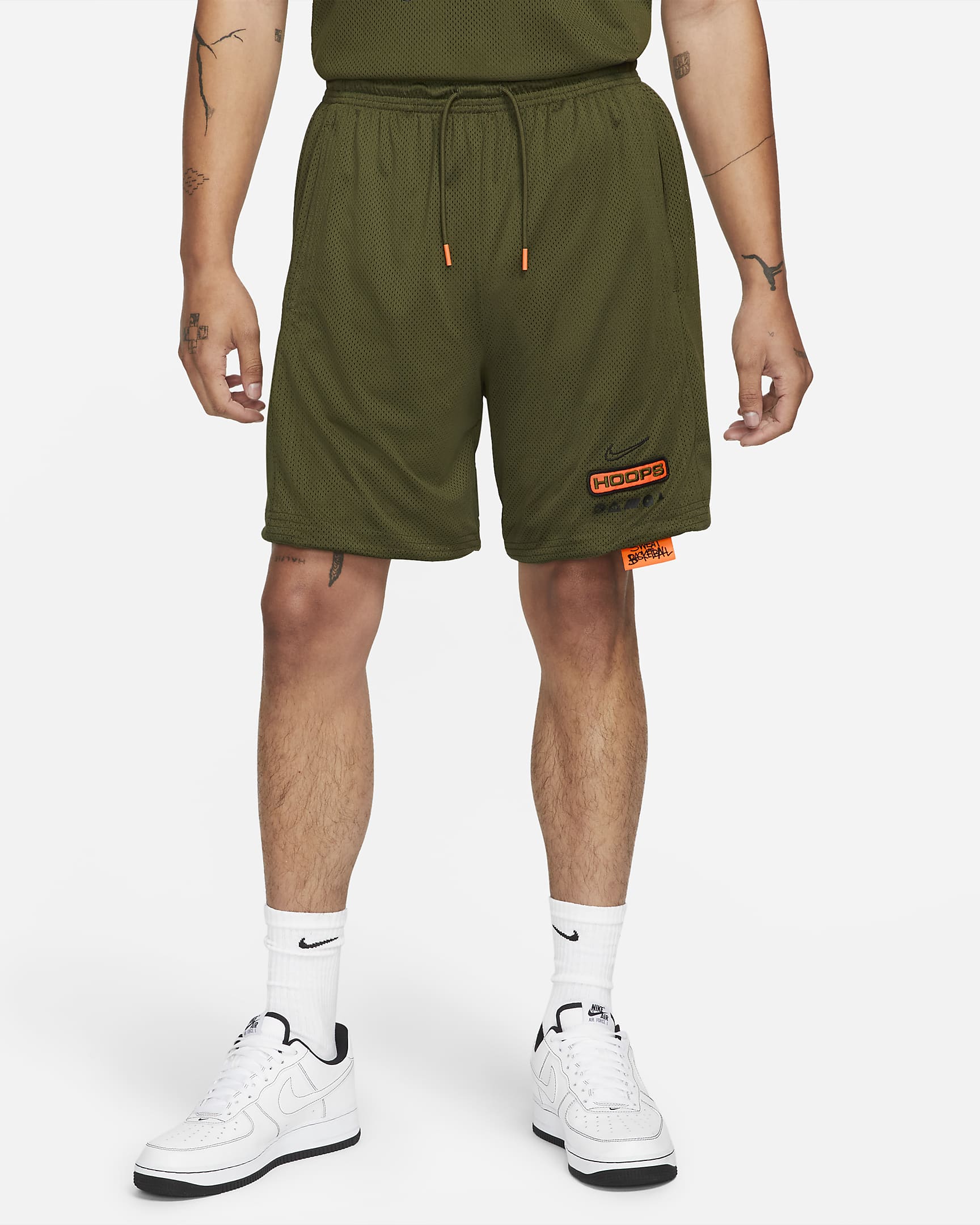 Shorts de básquetbol para hombre Nike Dri-FIT - Verde puro/Negro
