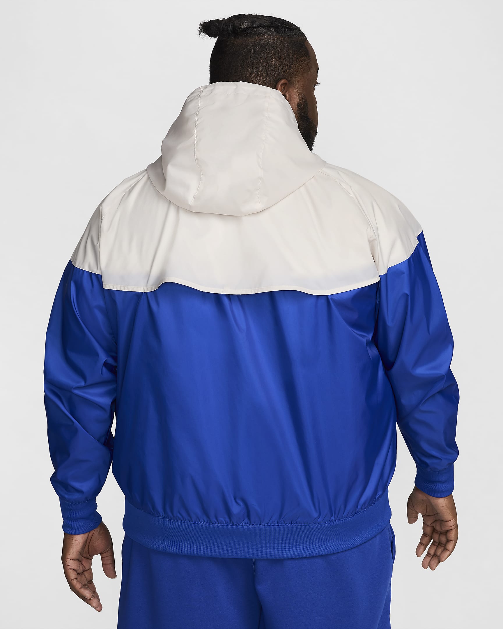 Nike Sportswear Windrunner Men's Hooded Jacket - Game Royal/Light Orewood Brown/Game Royal