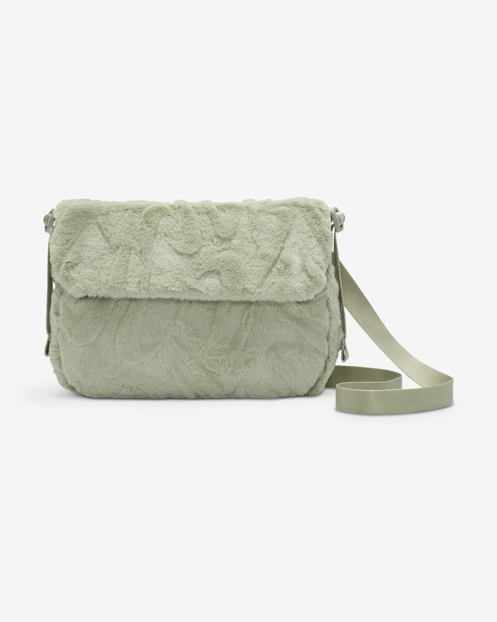 Nike Sportswear Futura 365 Faux Fur Cross-Body Bag (1L) - Jade Horizon/Jade Horizon/Jade Horizon