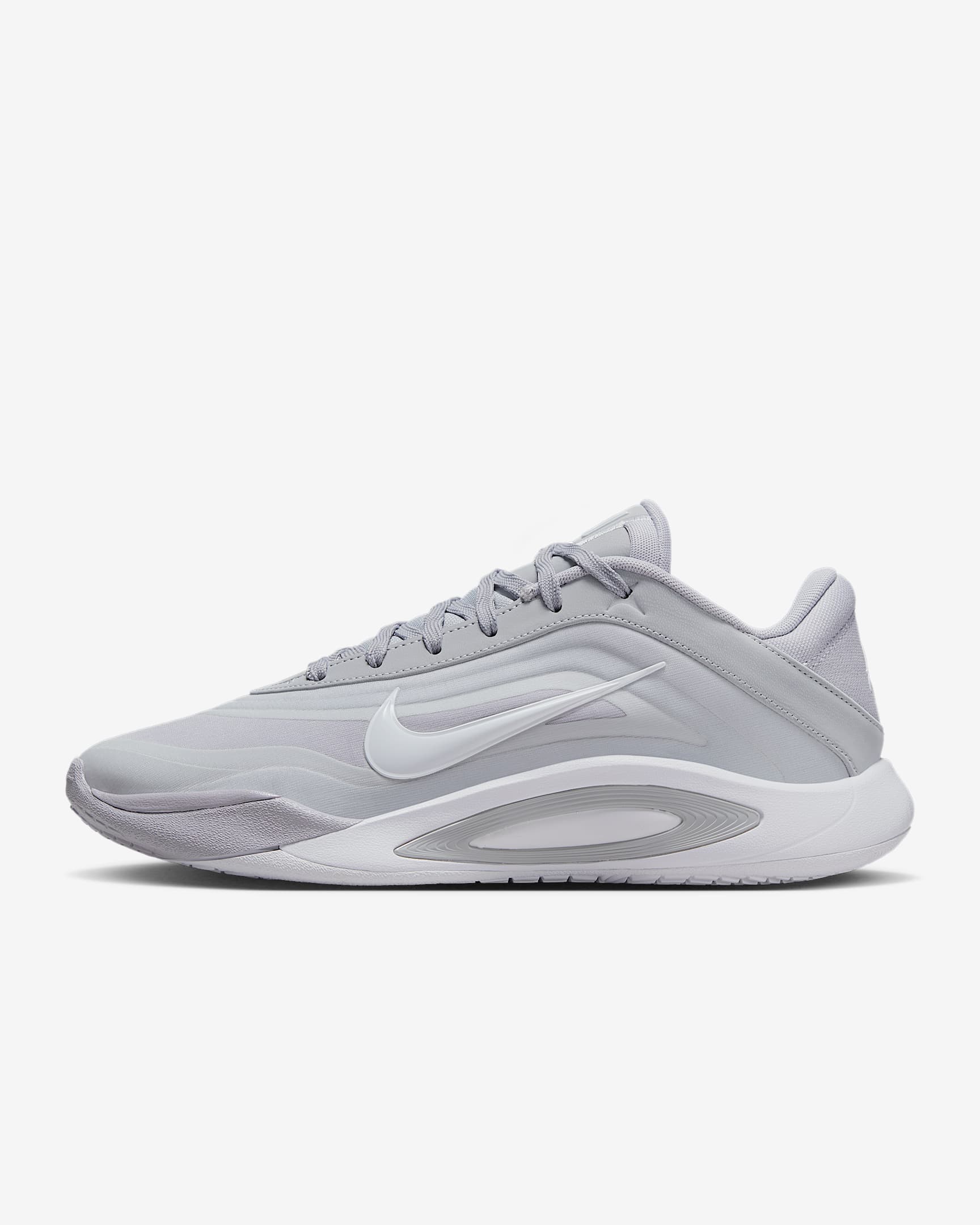 A'One A'ja Wilson Basketball Shoes - Wolf Grey/Wolf Grey/White