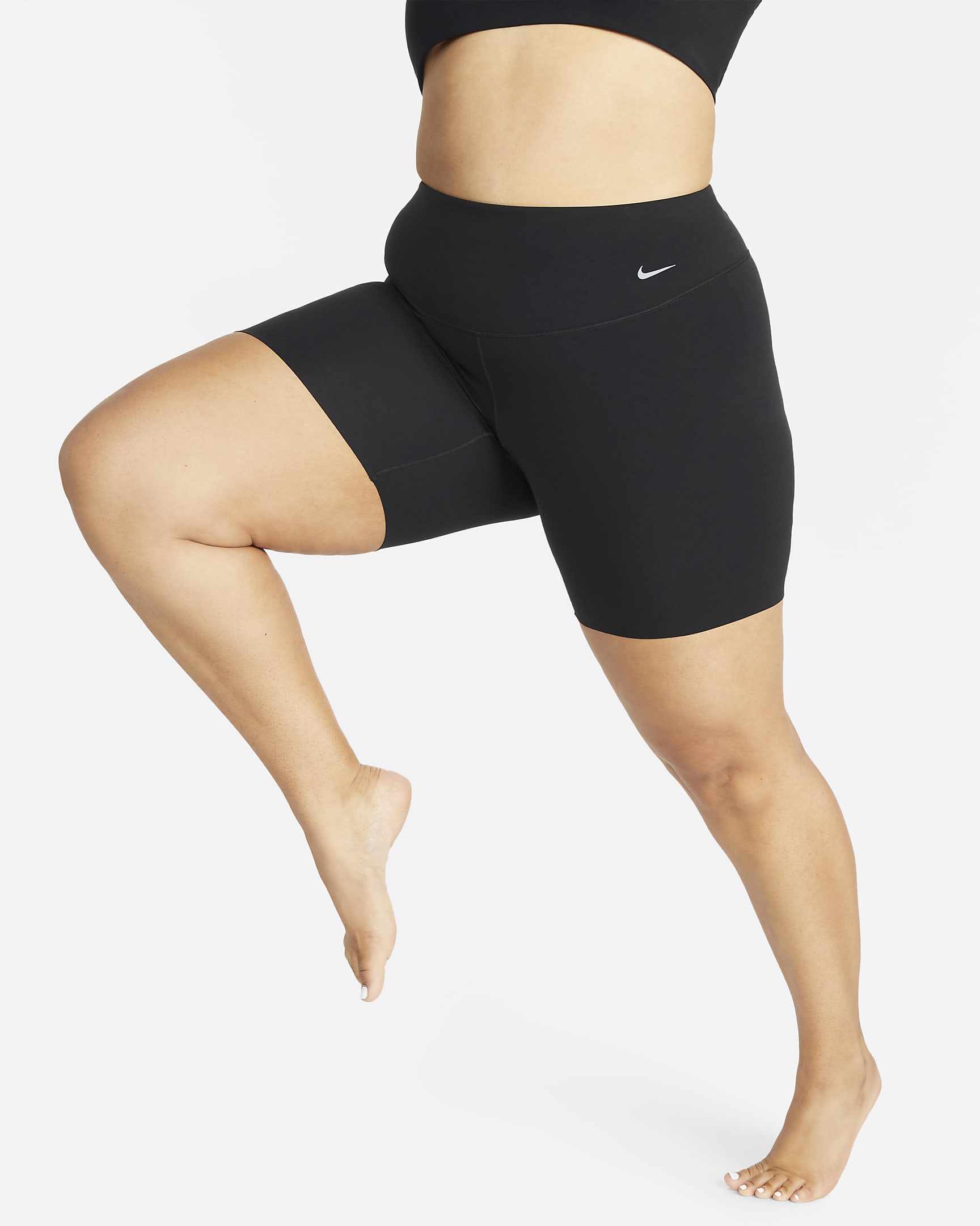 Nike Zenvy Women's Gentle-Support High-Waisted 20cm (approx.) Biker ...