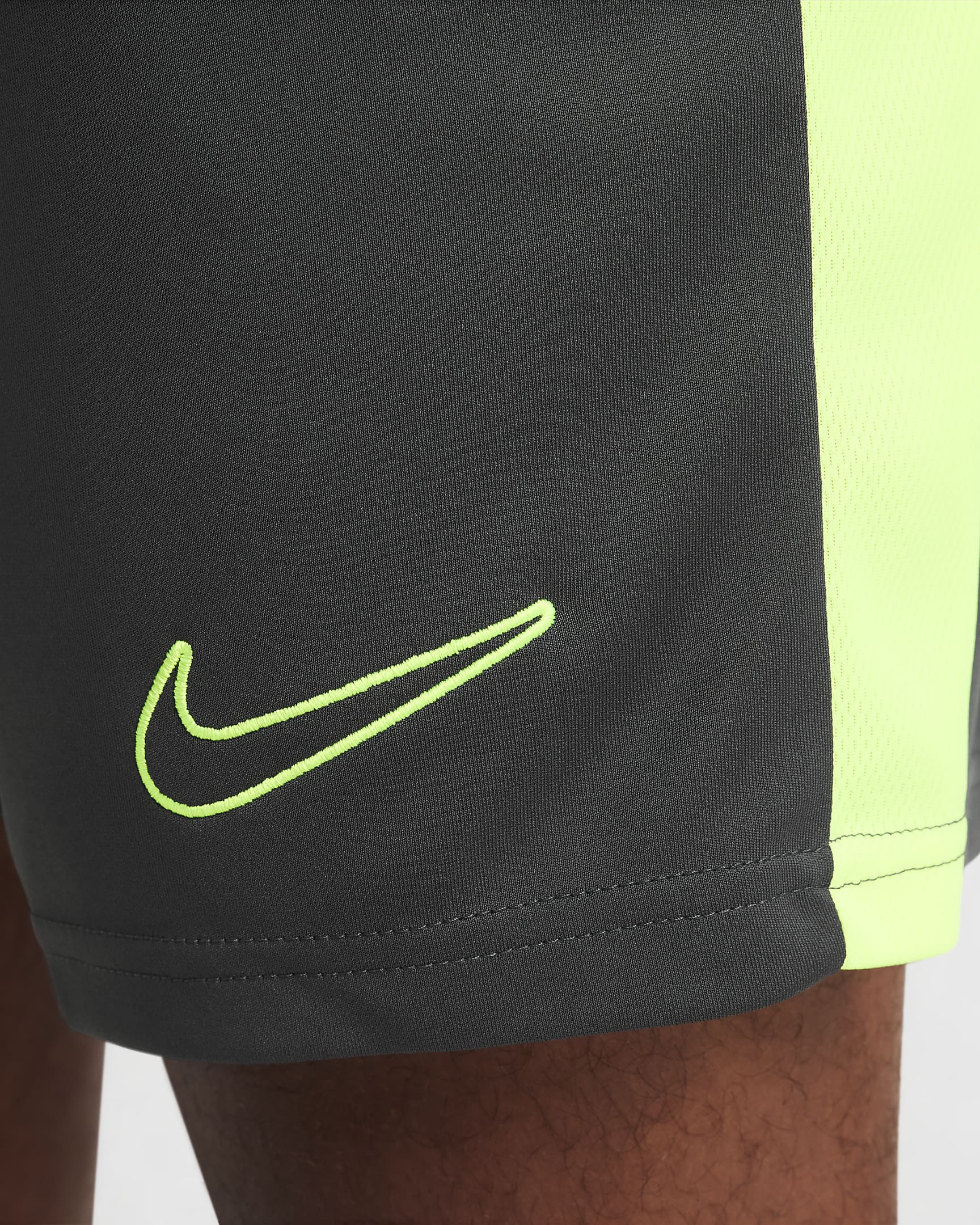 Nike Dri-FIT Academy Men's Dri-FIT Football Shorts - Anthracite/Volt/Volt