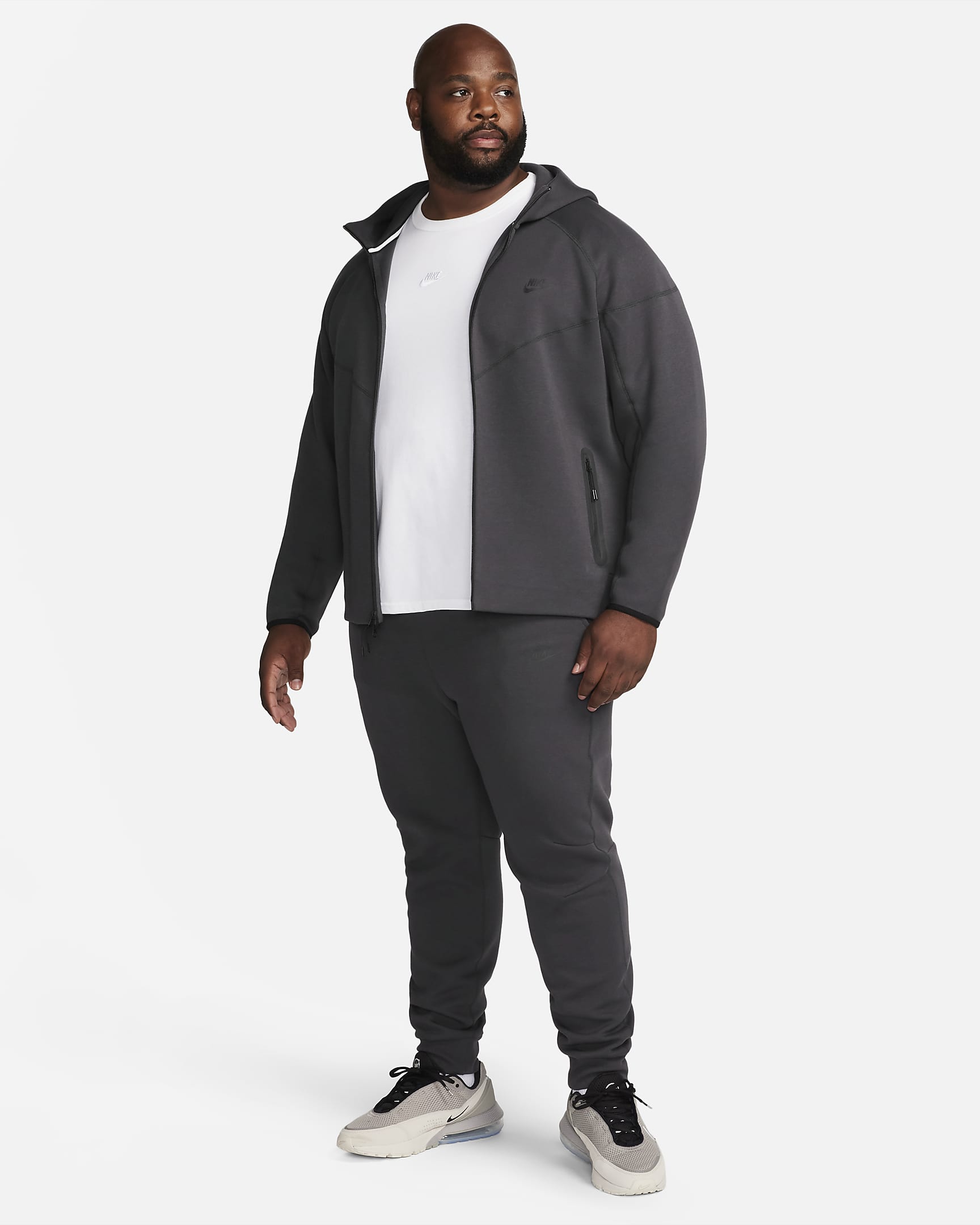 Nike Sportswear Tech Fleece Windrunner Men's Full-Zip Hoodie. Nike CZ