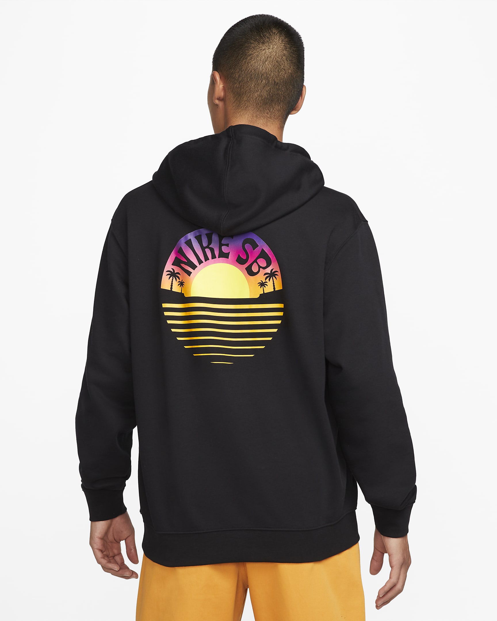 Nike SB Graphic Skate Hoodie - Black/Black