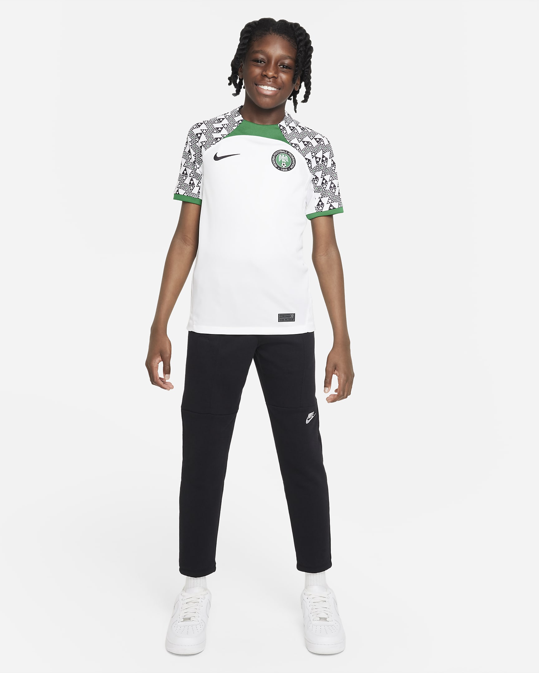 Nigeria 2022/23 Stadium Away Older Kids' Nike Dri-FIT Football Shirt ...