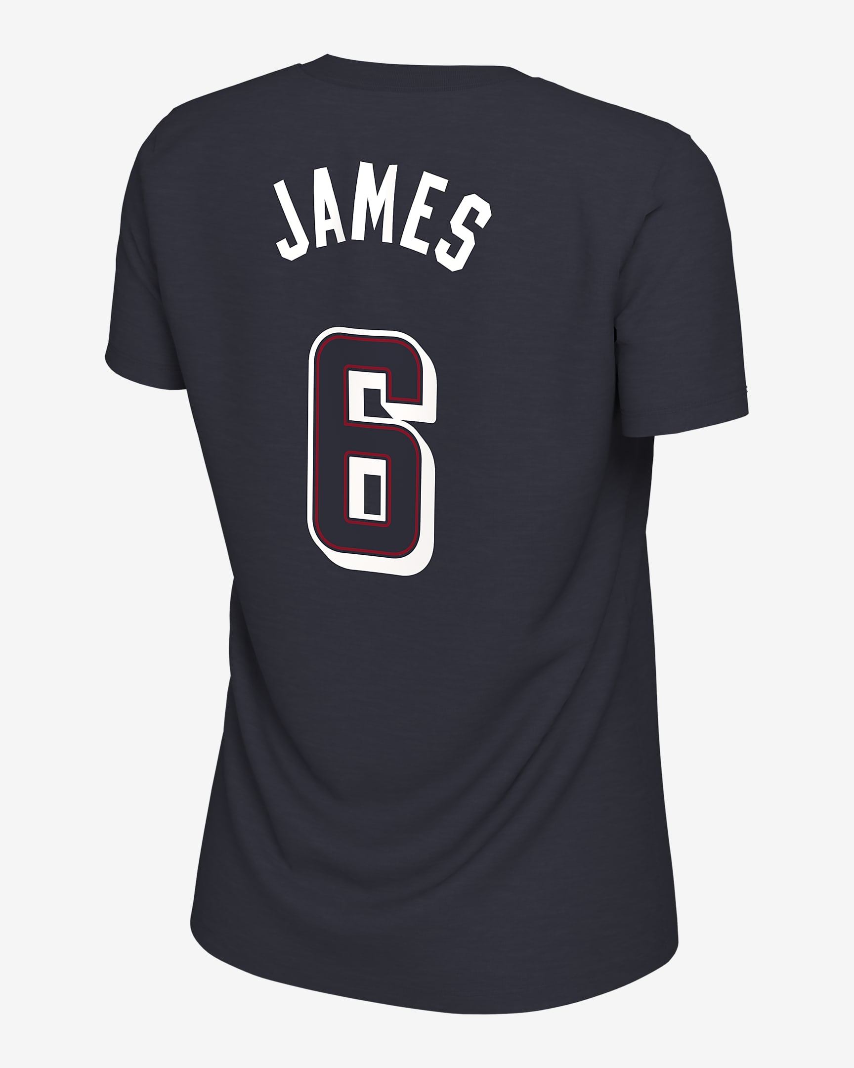 LeBron James USA Women's Nike Basketball TShirt.