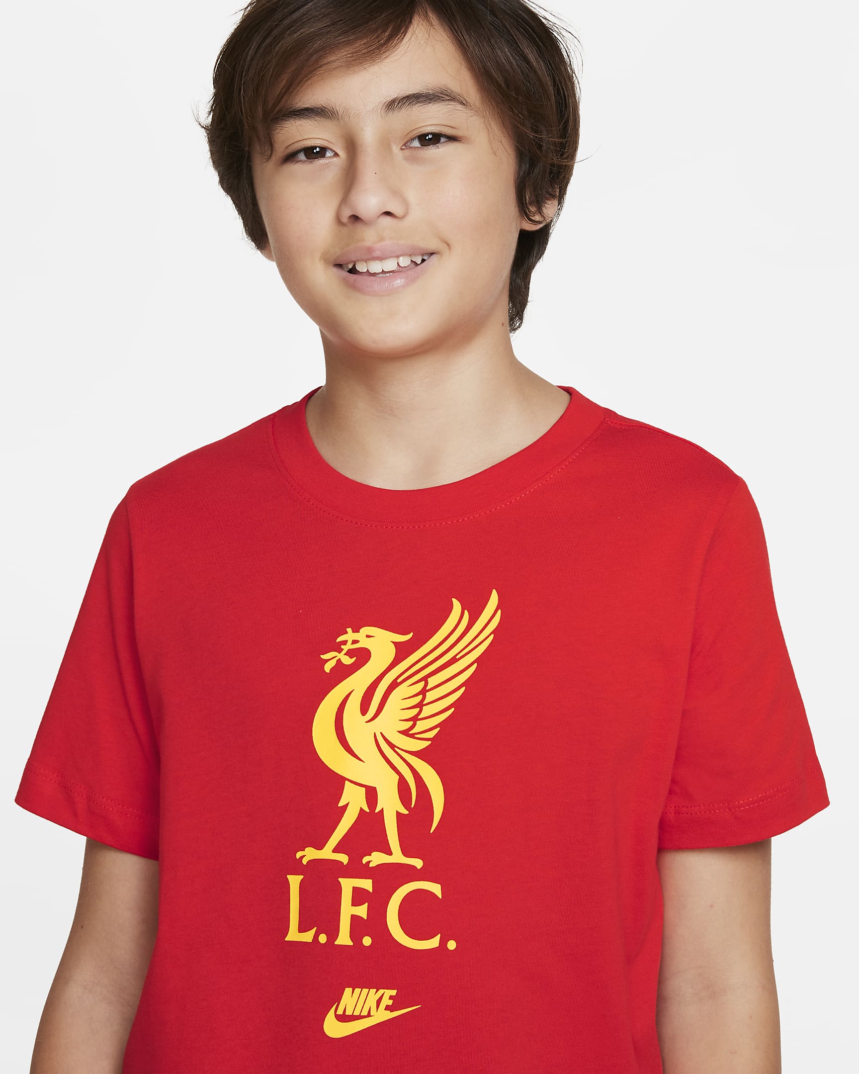 Liverpool F.C. Older Kids' T-Shirt. Nike ID