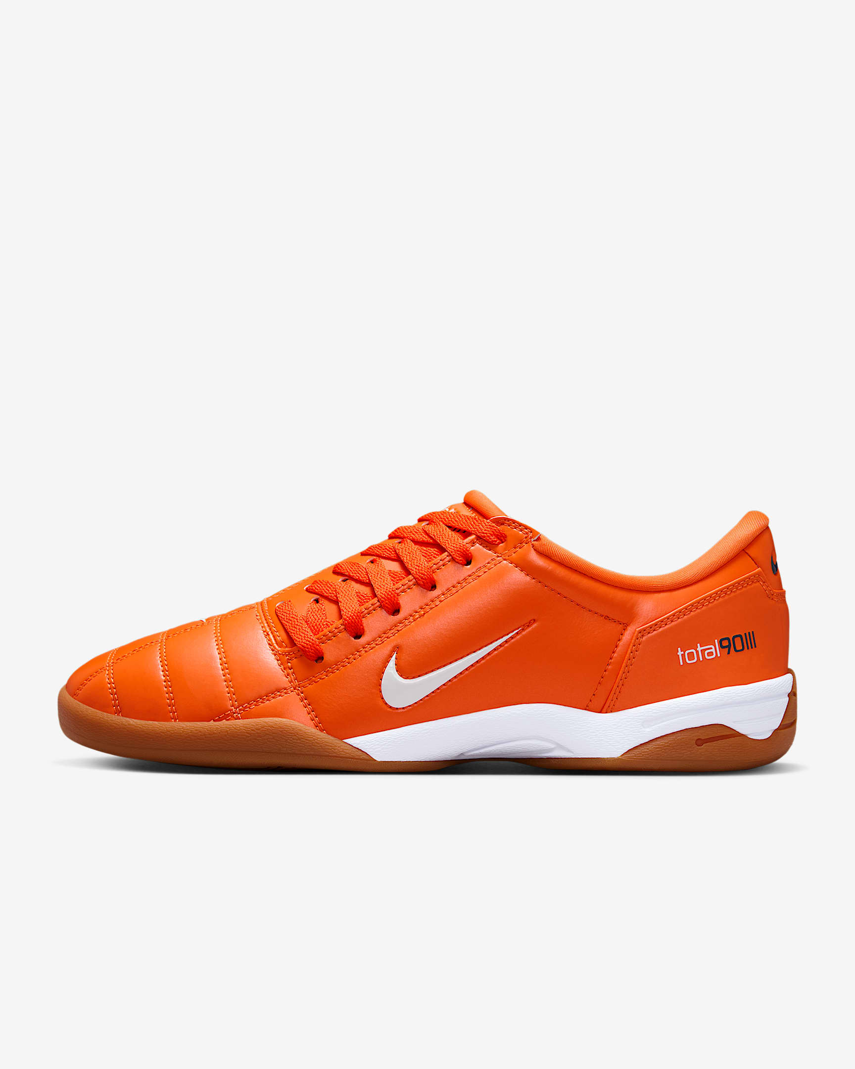 Sko Nike T90 SP för män - Safety Orange/Gum Medium Brown/Vit
