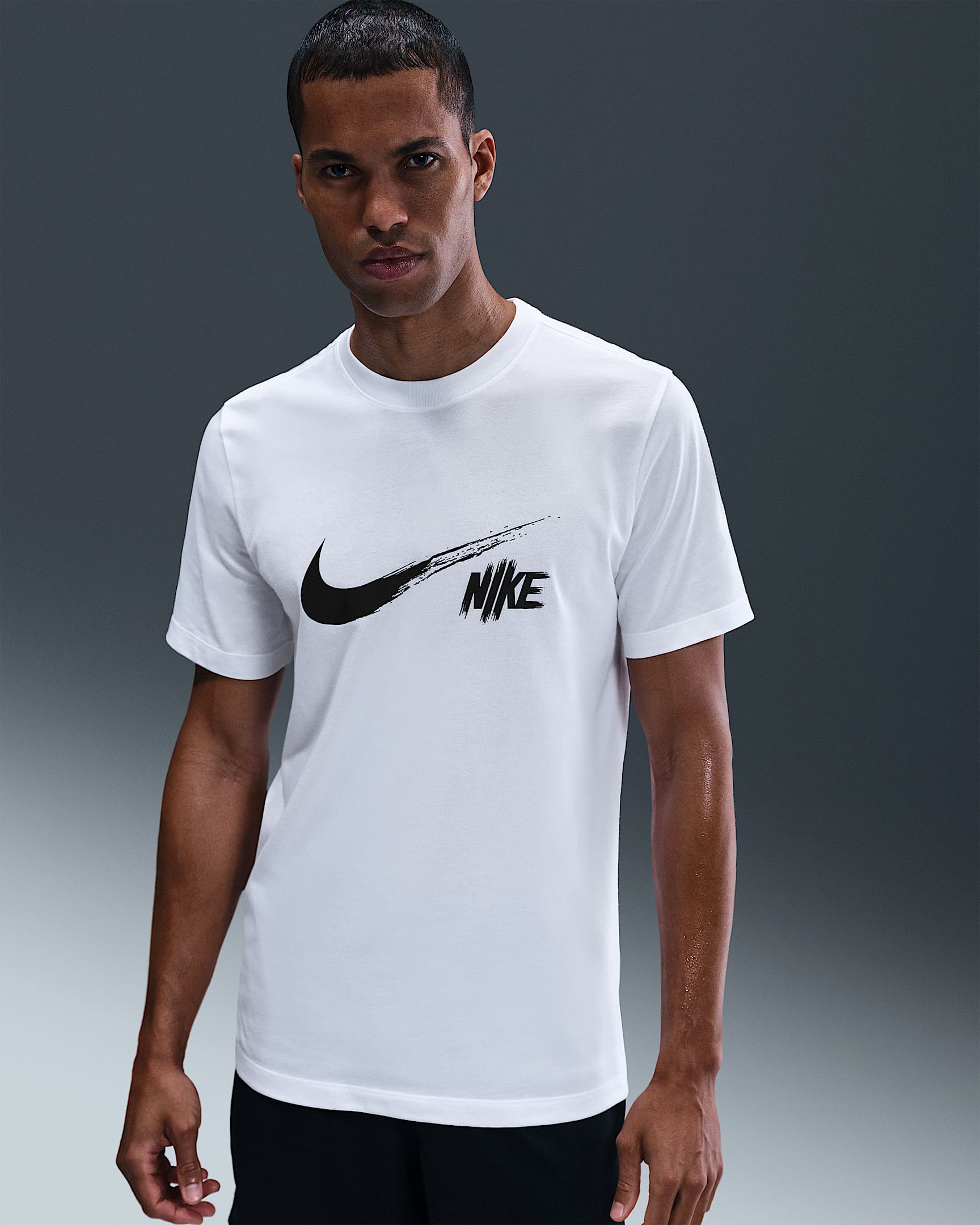 Nike Men's Dri-FIT Training T-Shirt - White