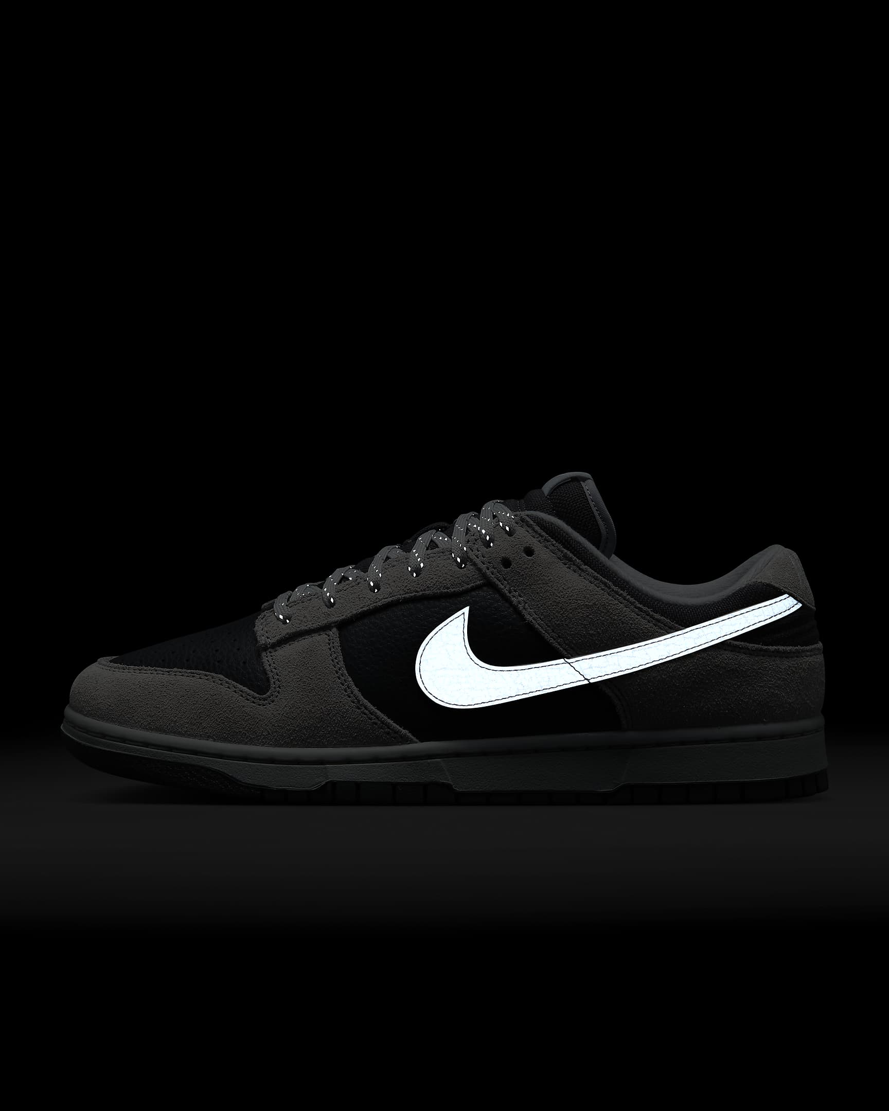 Sko Nike Dunk Low för män - Light Smoke Grey/Anthracite/Reflect Silver/Summit White