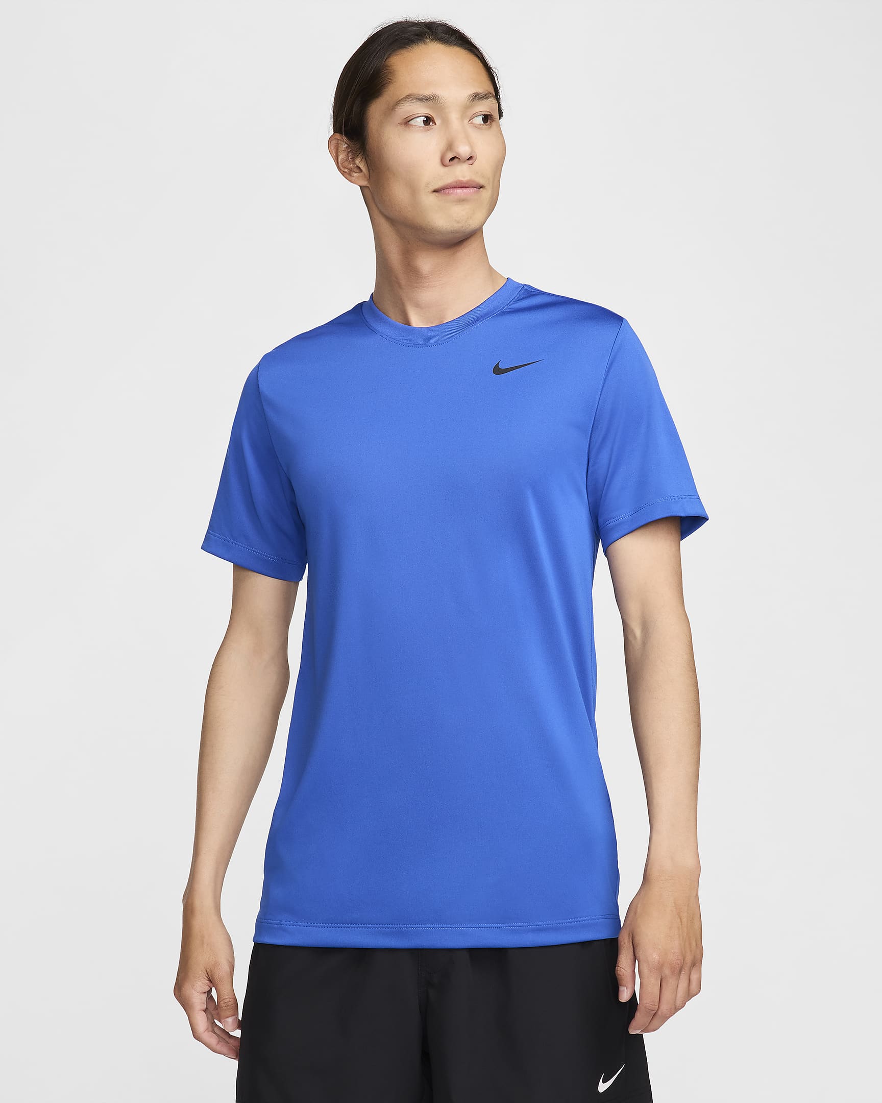 Nike Dri-FIT Men's Fitness T-Shirt - Game Royal/Black