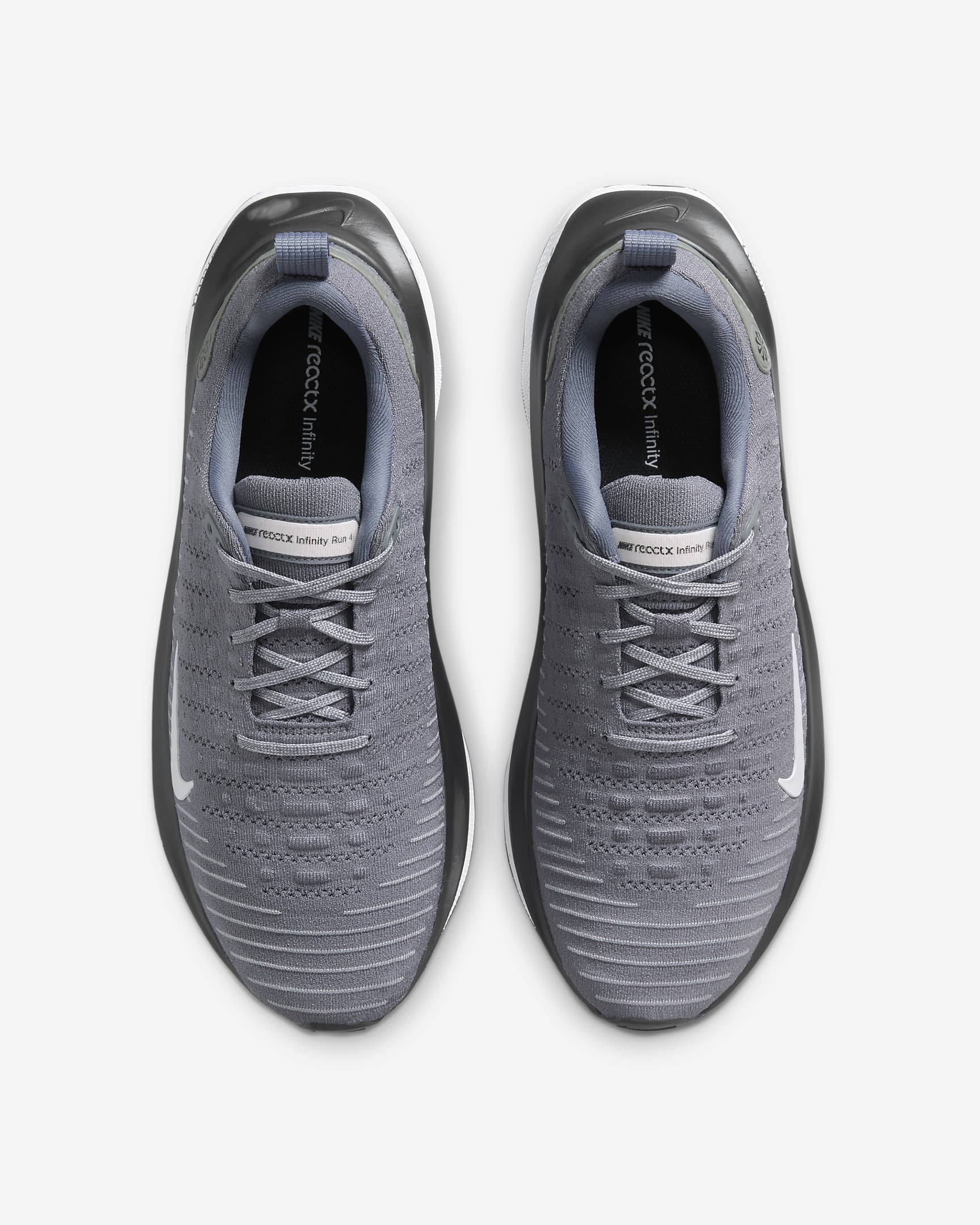 Tenis de correr en carretera para hombre Nike InfinityRN 4 (Team) - Gris azulado/Negro/Gris lobo/Blanco