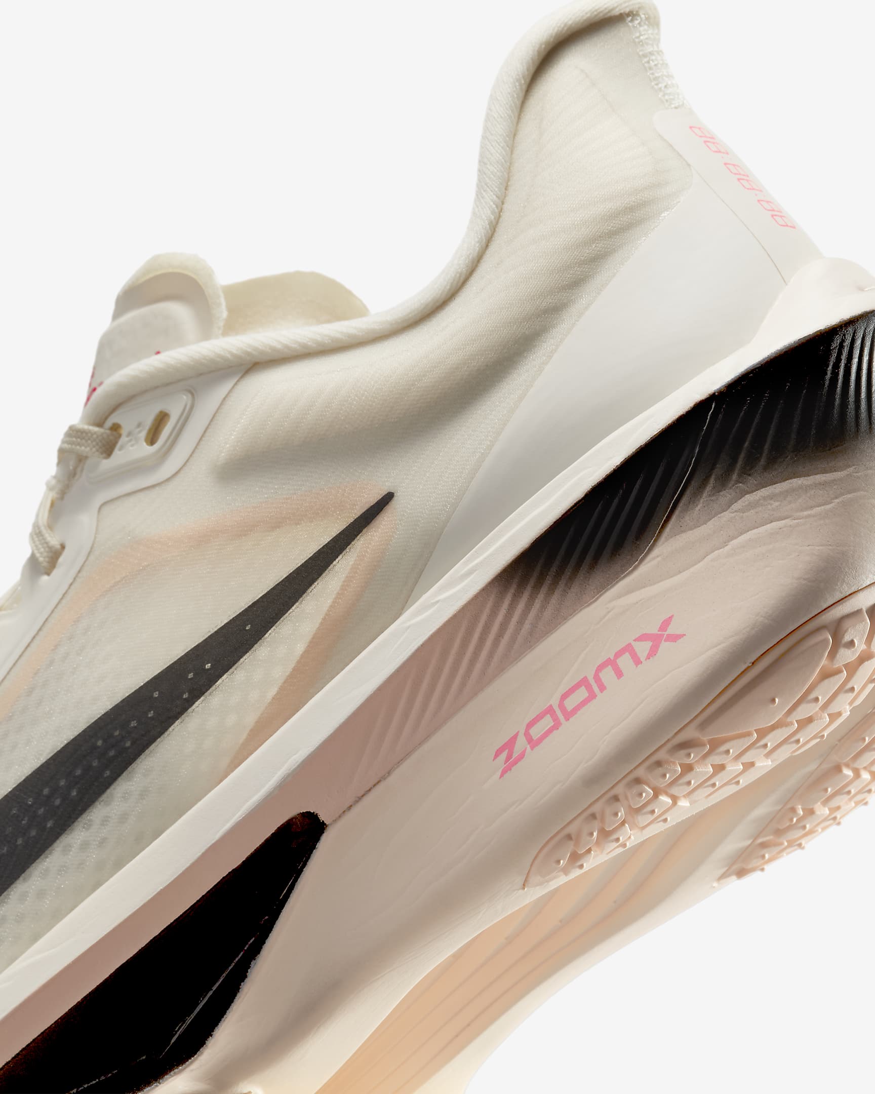 Nike Zoom Fly 6 Women's Road Running Shoes - Pale Ivory/Crimson Tint/Sail/Black