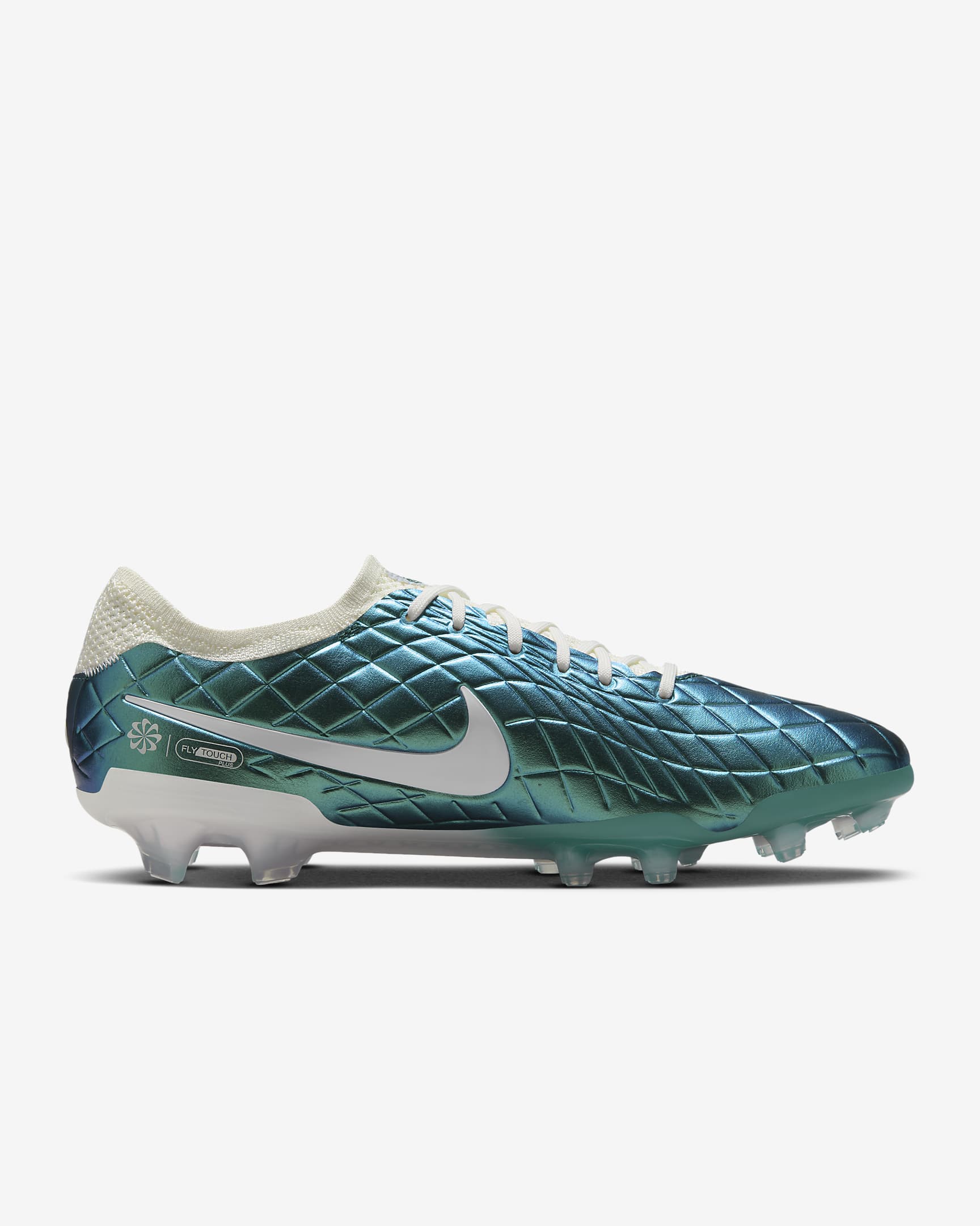 Scarpa da calcio a taglio basso FG Nike Tiempo Emerald Legend 10 Elite - Dark Atomic Teal/Sail