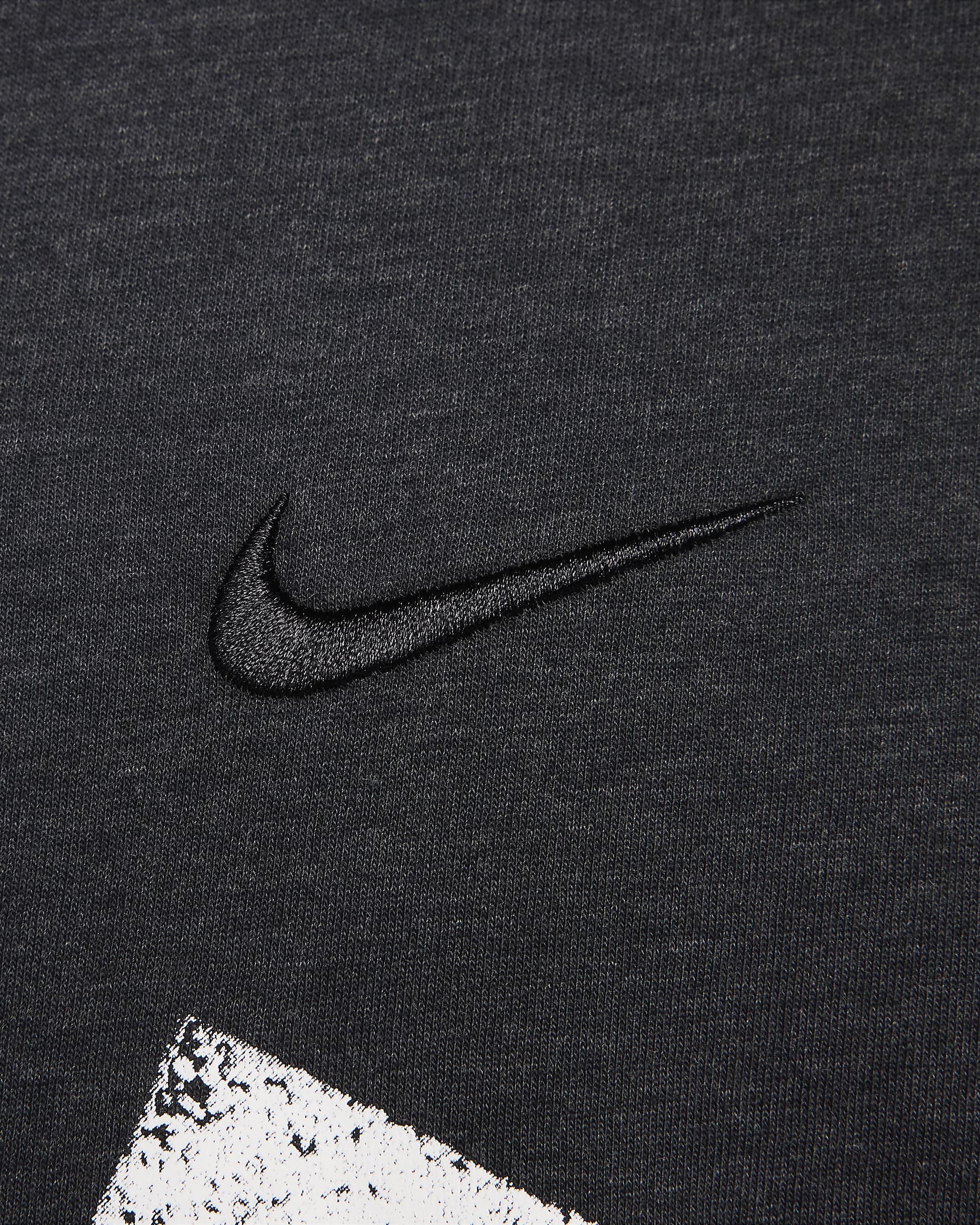 Nike Primary Swoosh Men's Dri-FIT Short-Sleeve Versatile Top - Black/Anthracite/Heather/Black