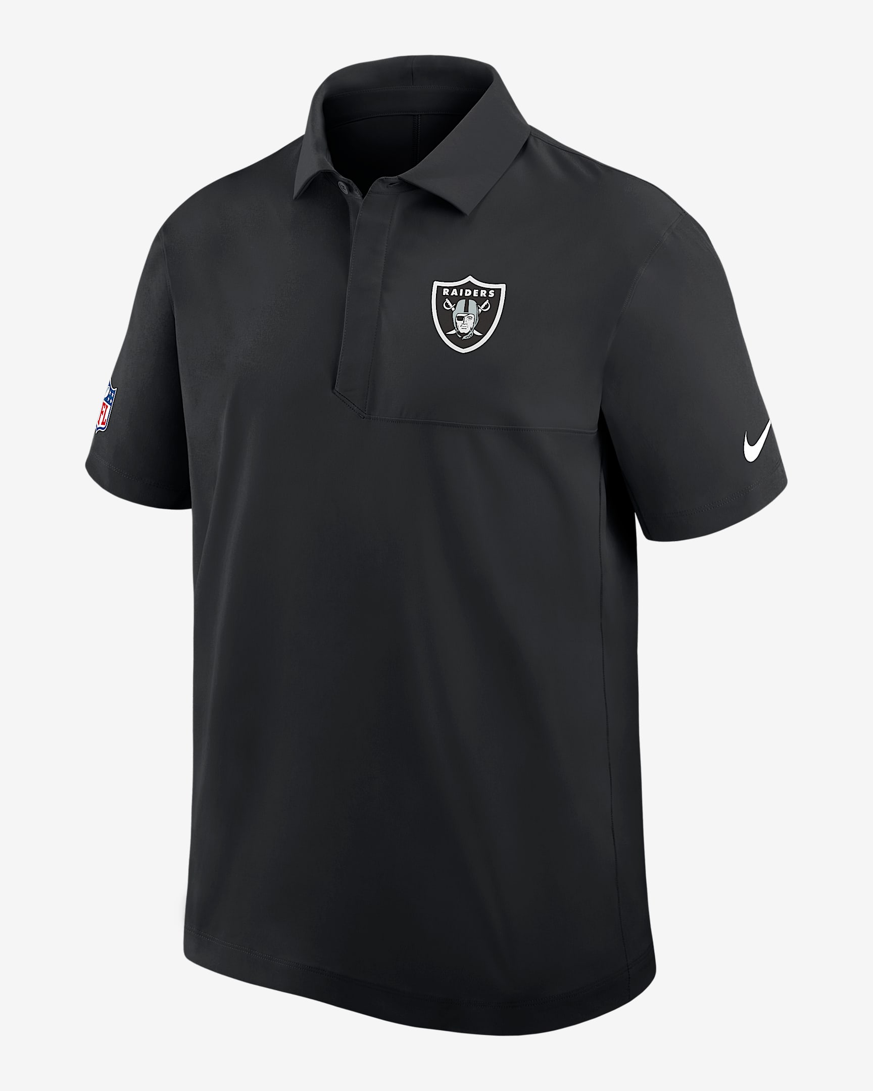 Polo Nike Dri-FIT de la NFL para hombre Las Vegas Raiders City Pride Sideline - Negro