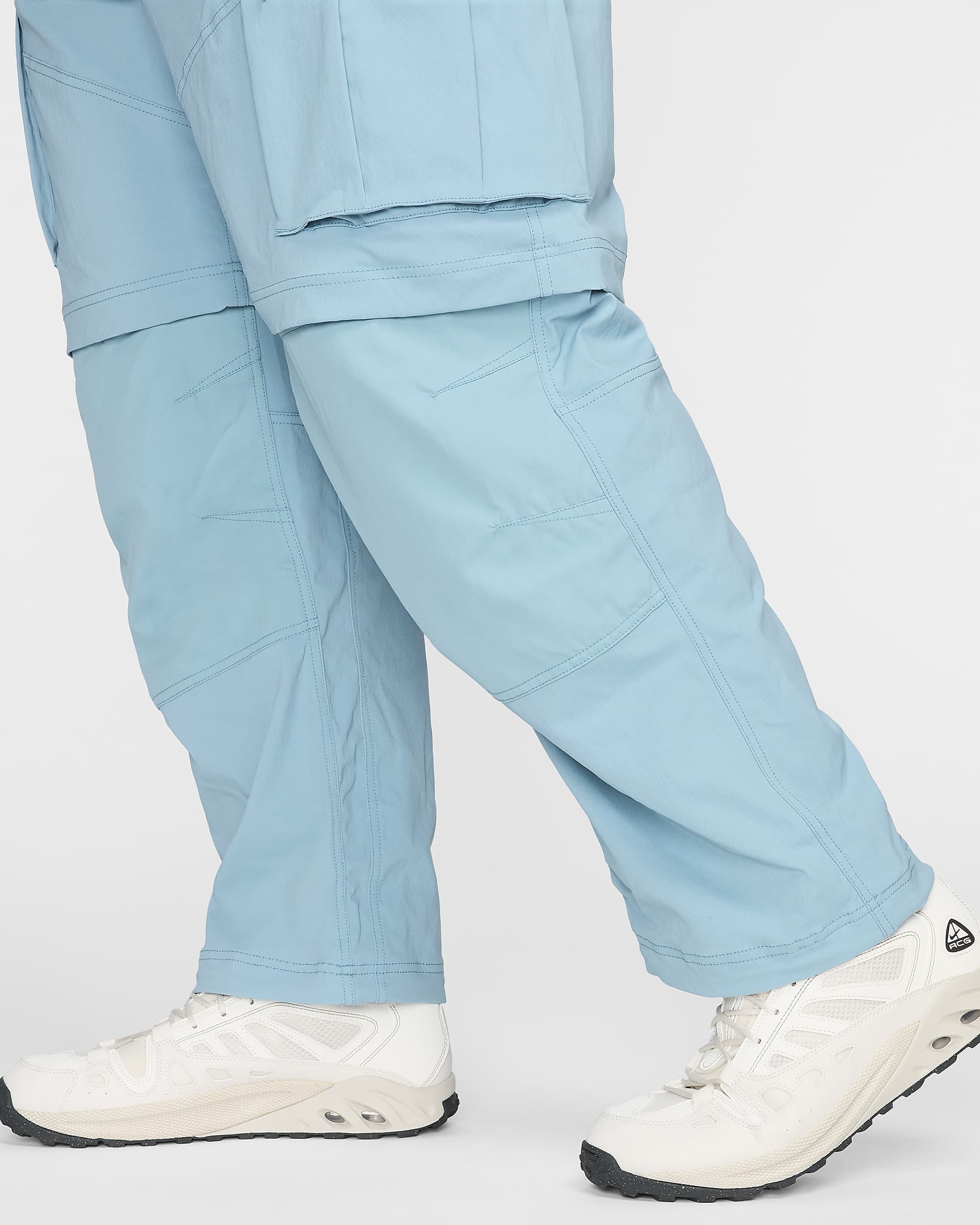 Nike ACG 'Smith Summit' Men's Cargo Trousers - Denim Turquoise/Armoury Navy/University Red/Summit White