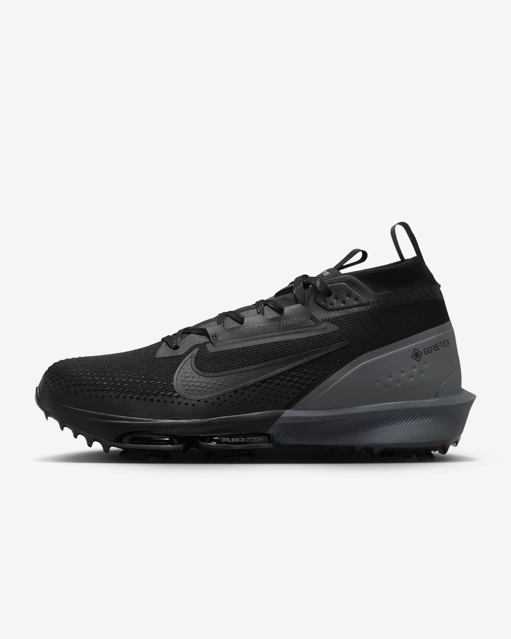 Nike Infinity Tour 2 GORE-TEX vízhatlan férfi golfcipő - Fekete/Fekete