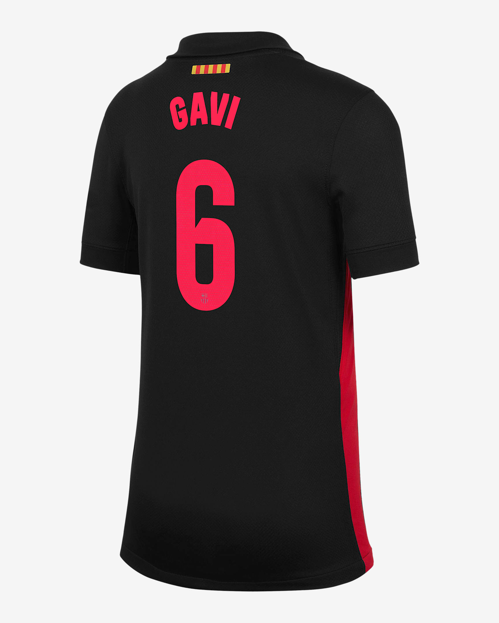 Gavi Barcelona 2024/25 Stadium Away Bid Kids' Nike DriFIT Soccer