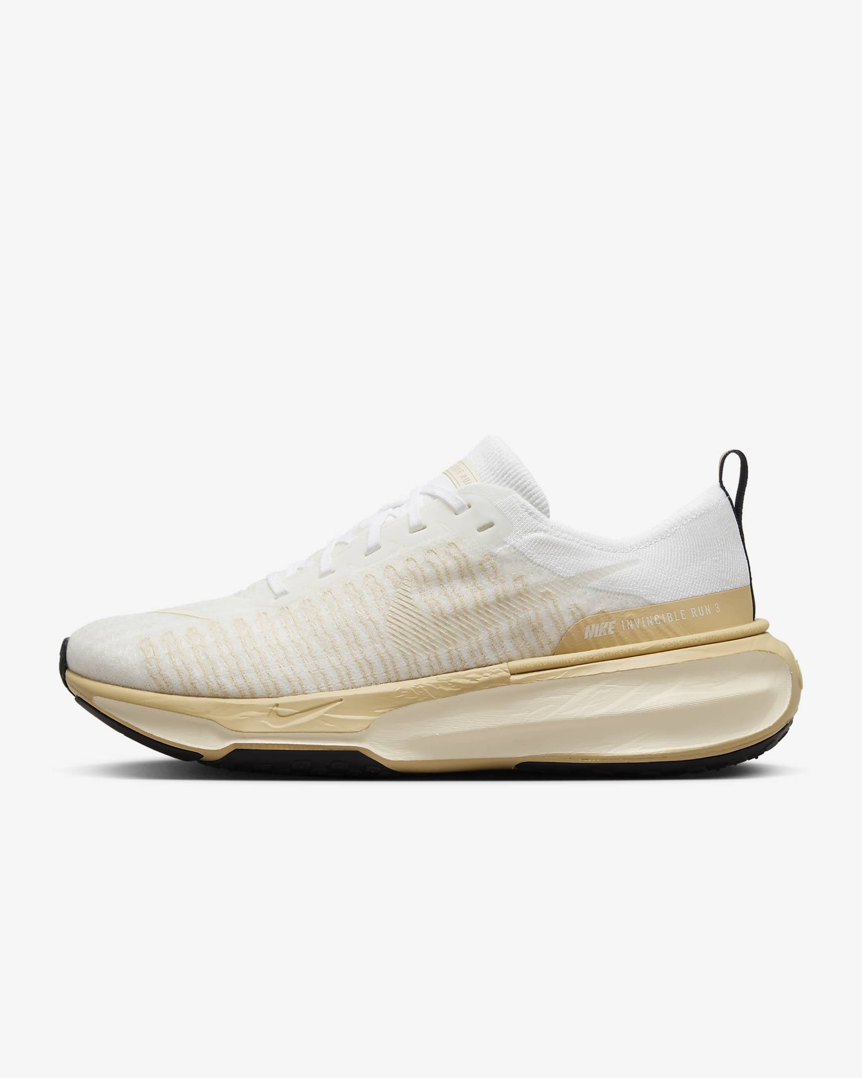 Tenis de correr en pavimento para hombre Nike Invincible 3 - Blanco/Sésamo/Antracita/Leche de coco