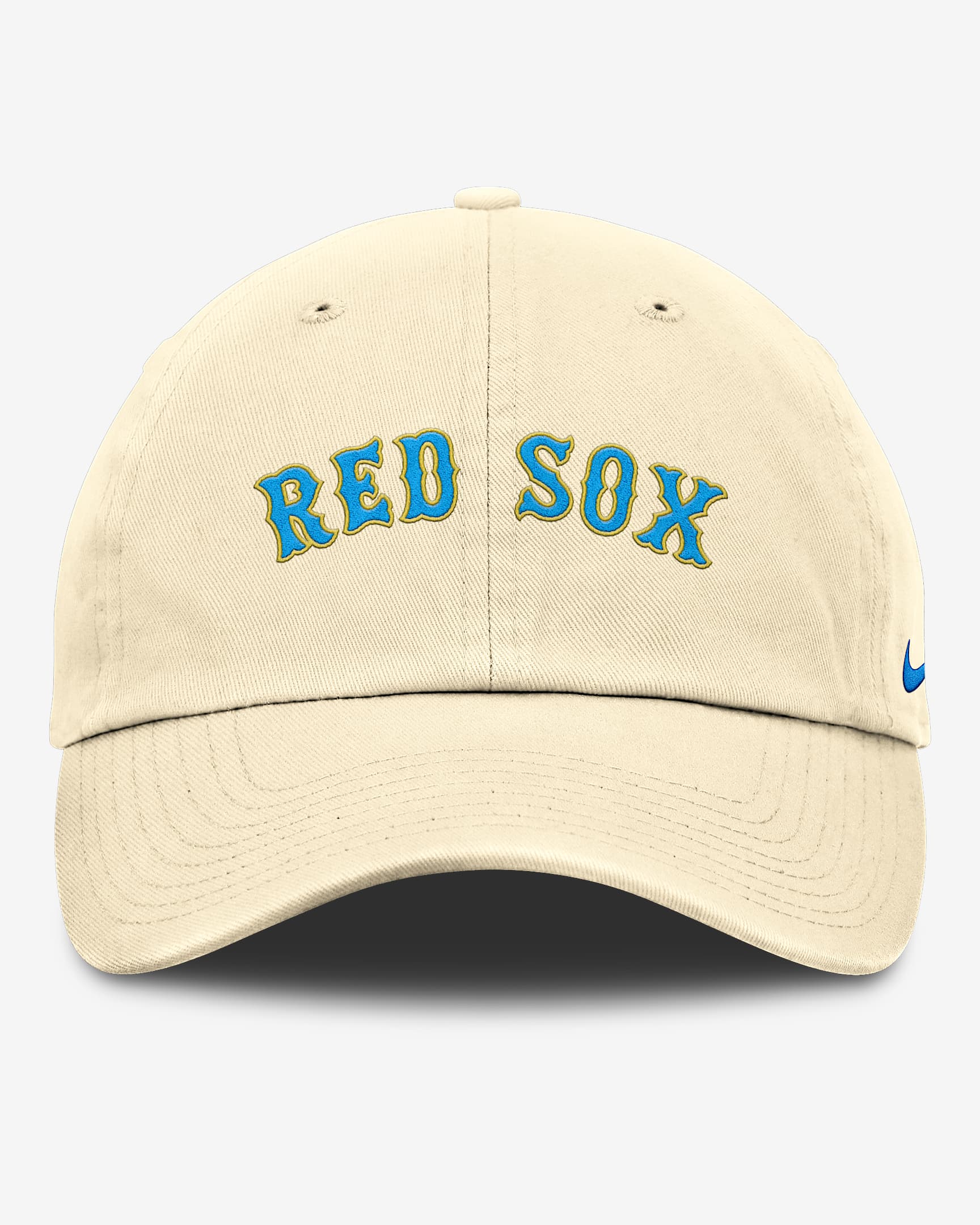 Boston Red Sox Club Men's Nike MLB Adjustable Hat - Coconut Milk