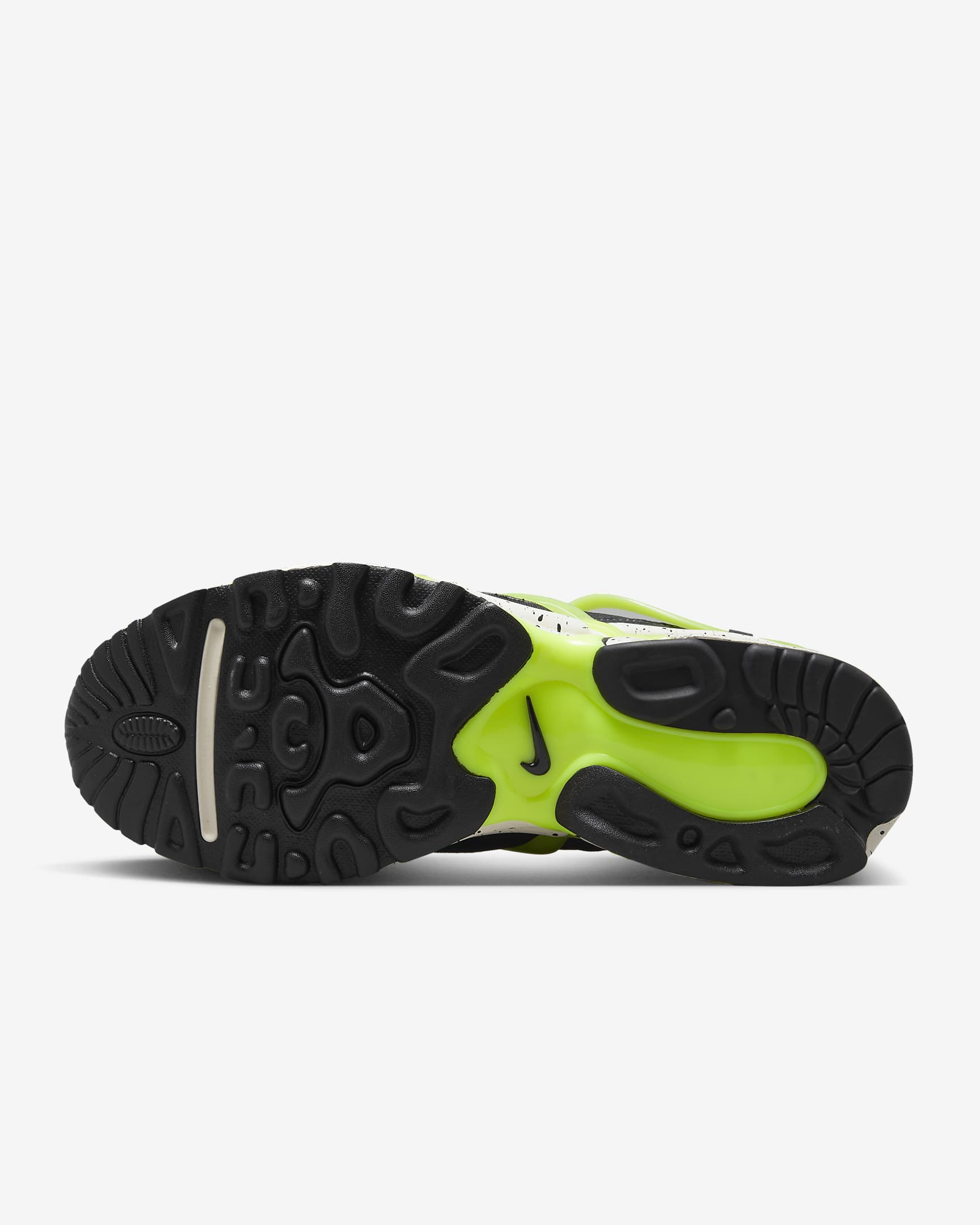 Calzado para hombre Nike Air Kukini - Negro/Gris humo oscuro/Leche de coco/Volt