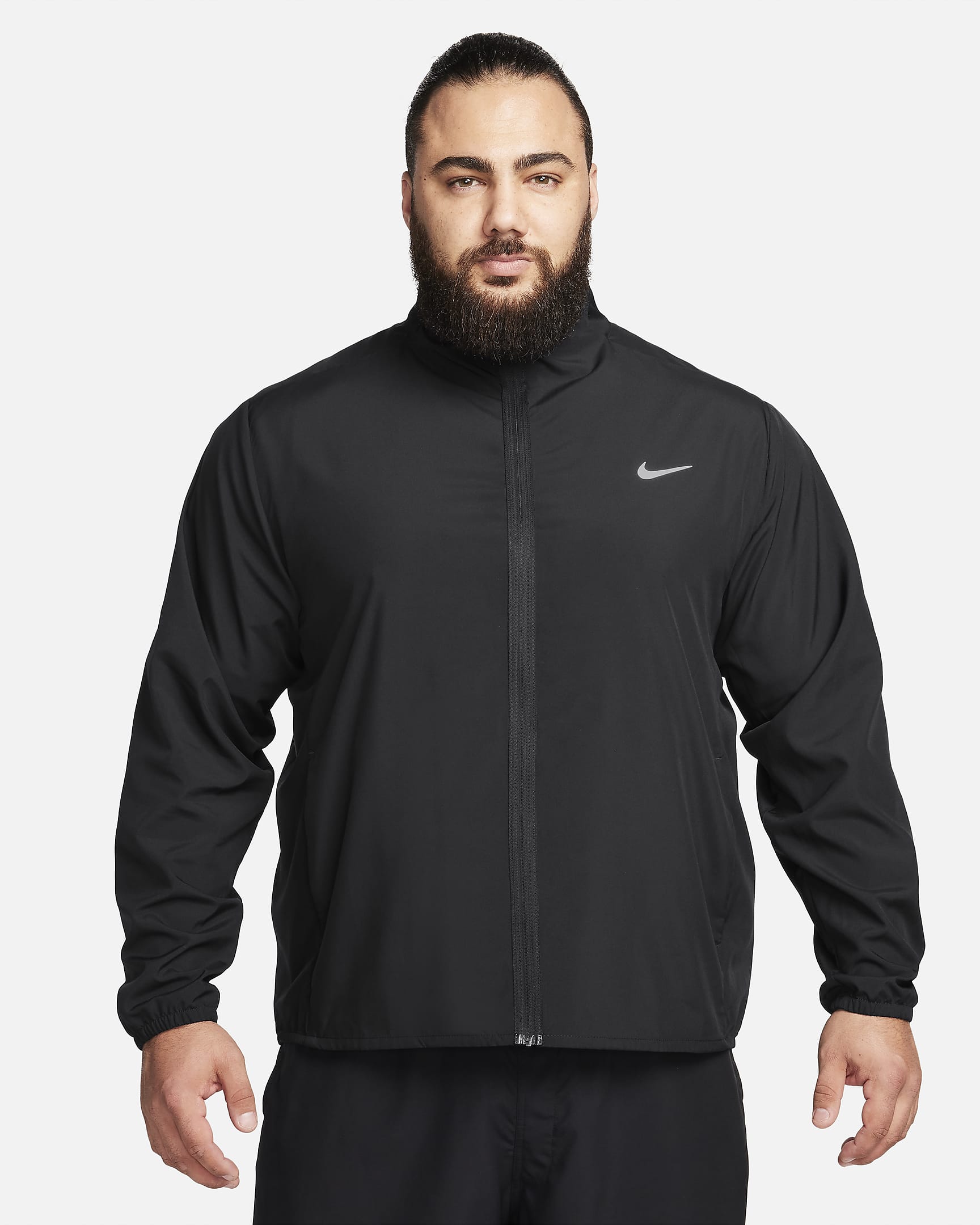 Nike Form vielseitige Dri-FIT Jacke für Herren - Schwarz