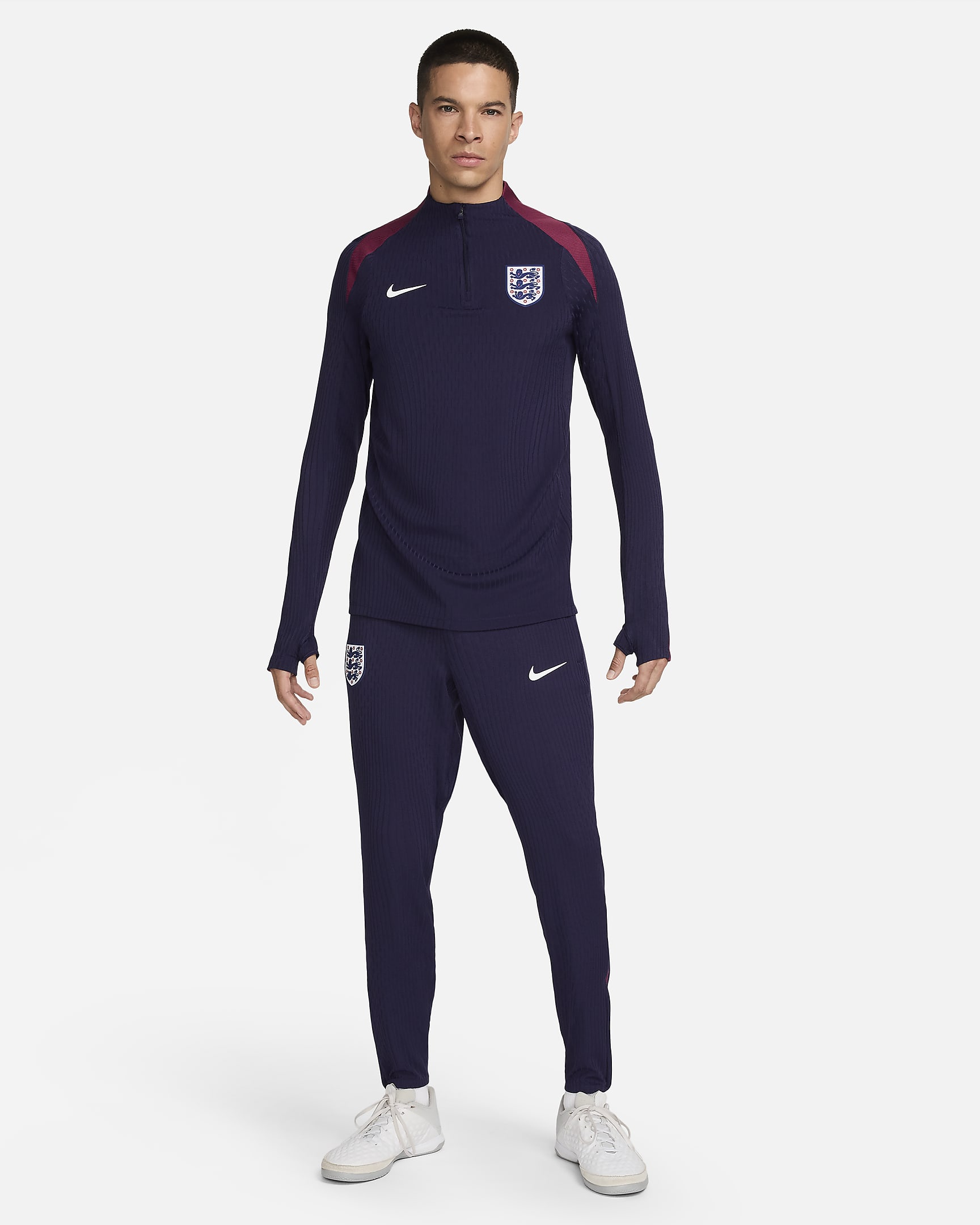 England Strike Elite Men's Nike Dri-FIT ADV Football Knit Drill Top ...