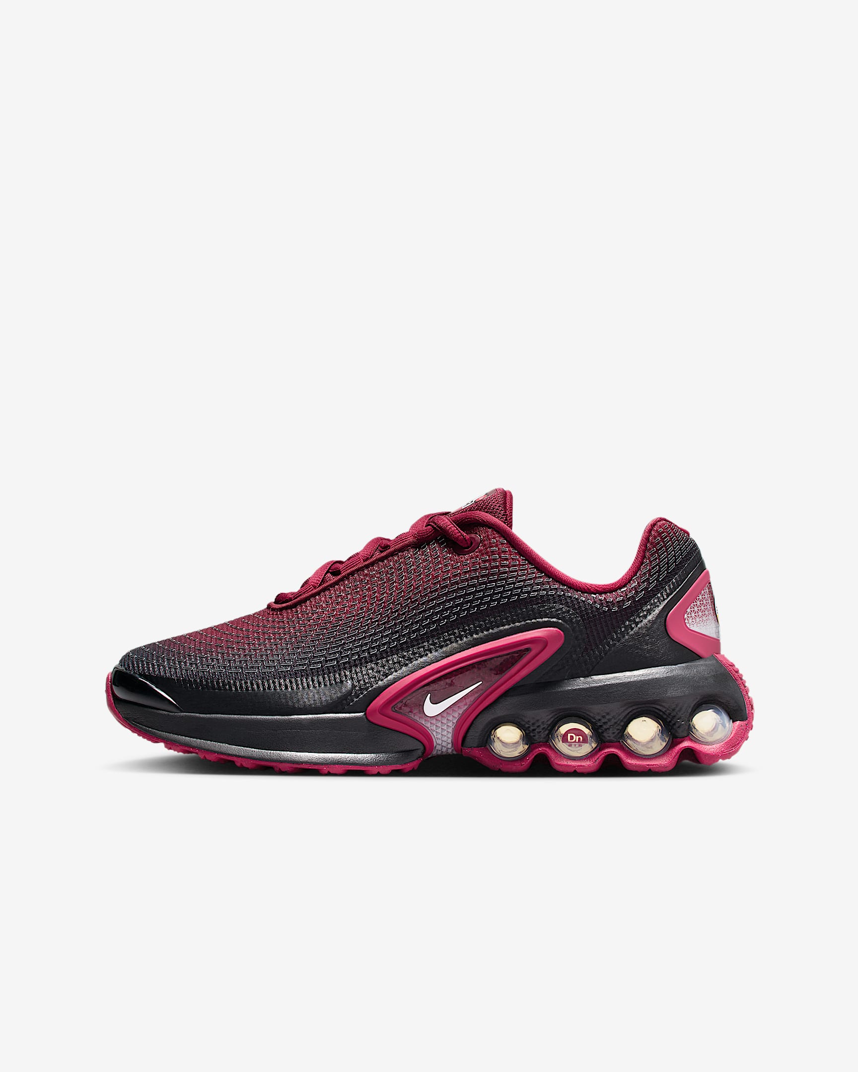 Nike Air Max Dn Big Kids' Shoes - Team Red/Black/Noble Red/White