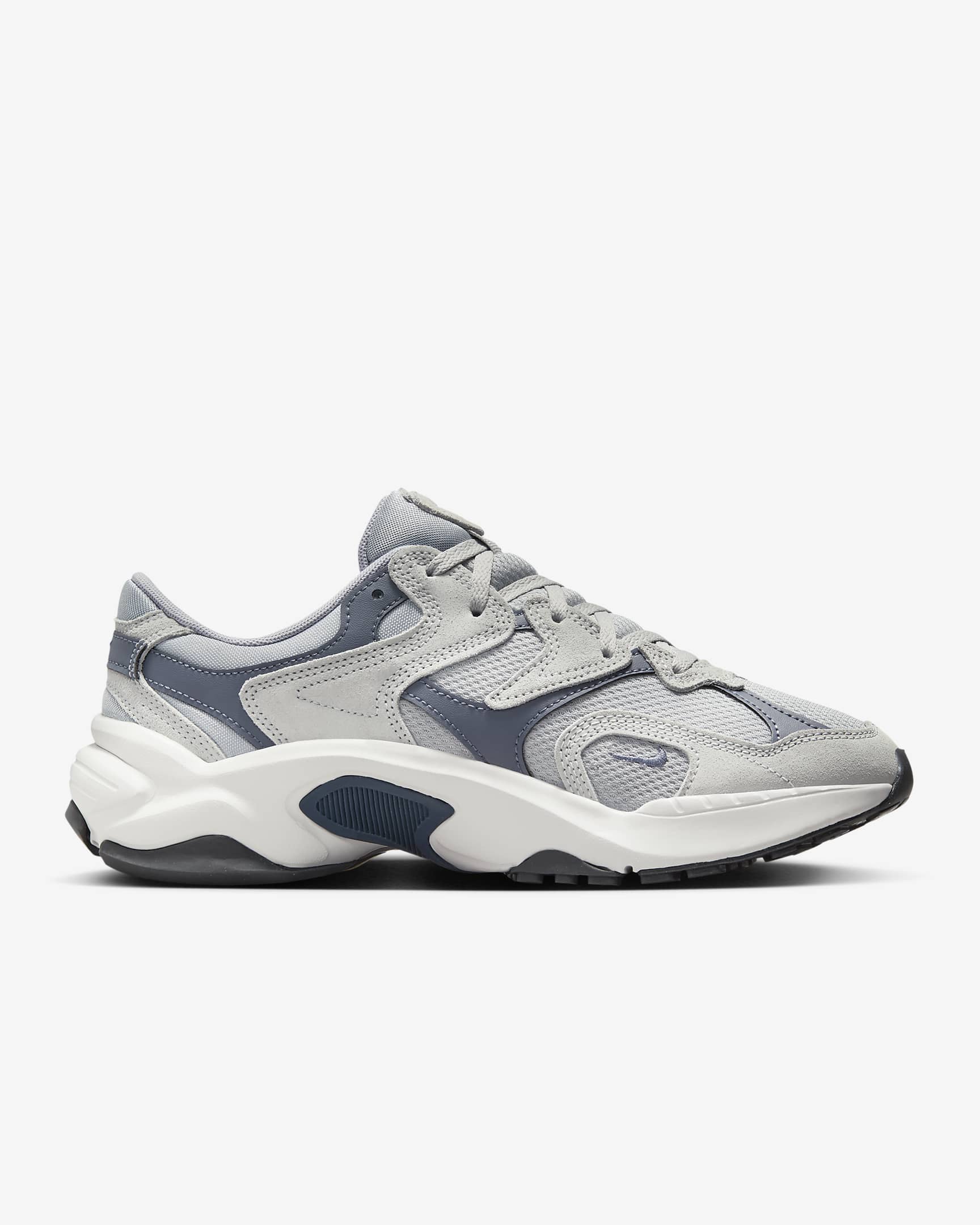 Tenis para mujer Nike AL8 - Gris lobo/Carbón claro/Tinte platino/Plata metalizado