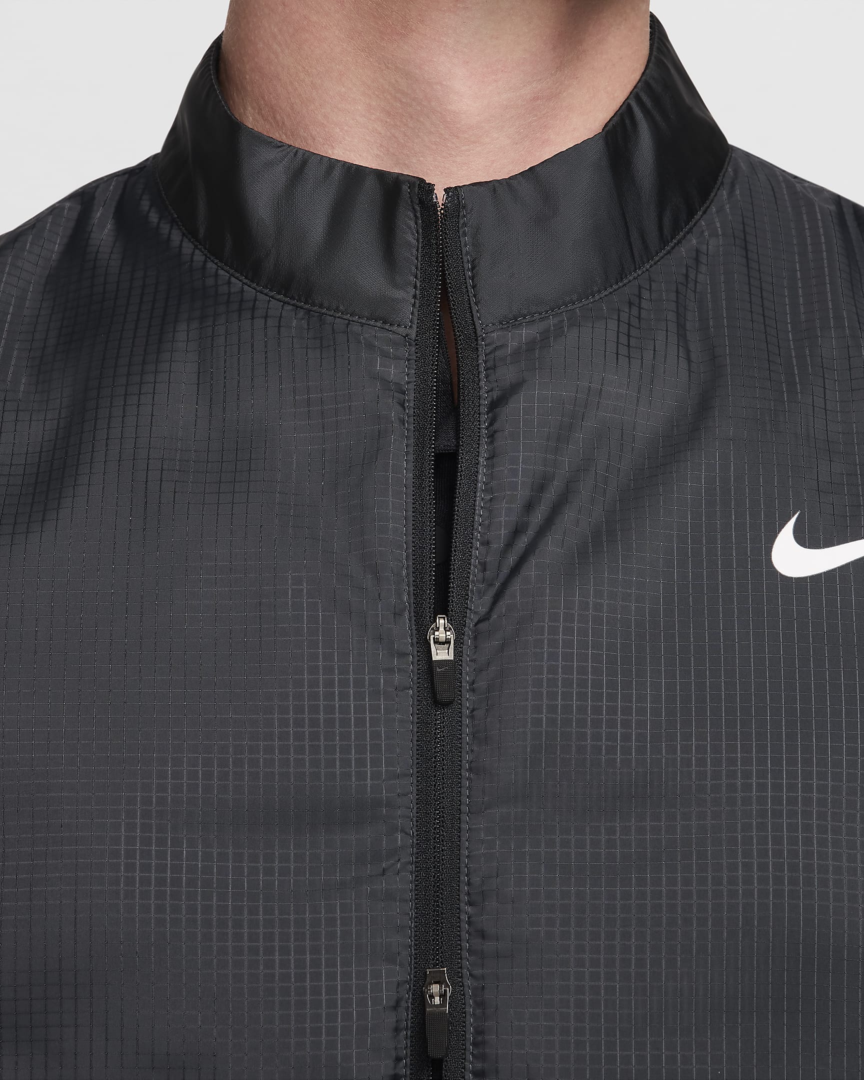 Chaleco de golf Therma-FIT ADV Repel para hombre Nike - Negro/Antracita/Blanco