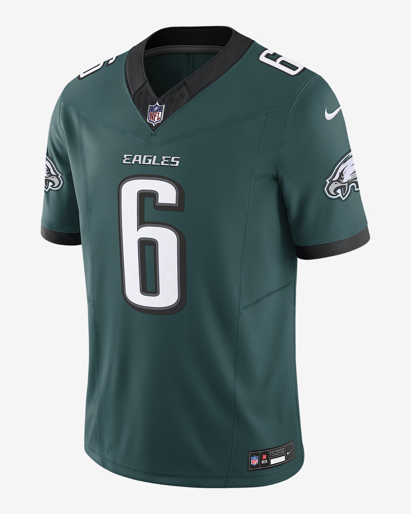 DeVonta Smith Philadelphia Eagles Men's Nike DriFIT NFL Limited Football Jersey.
