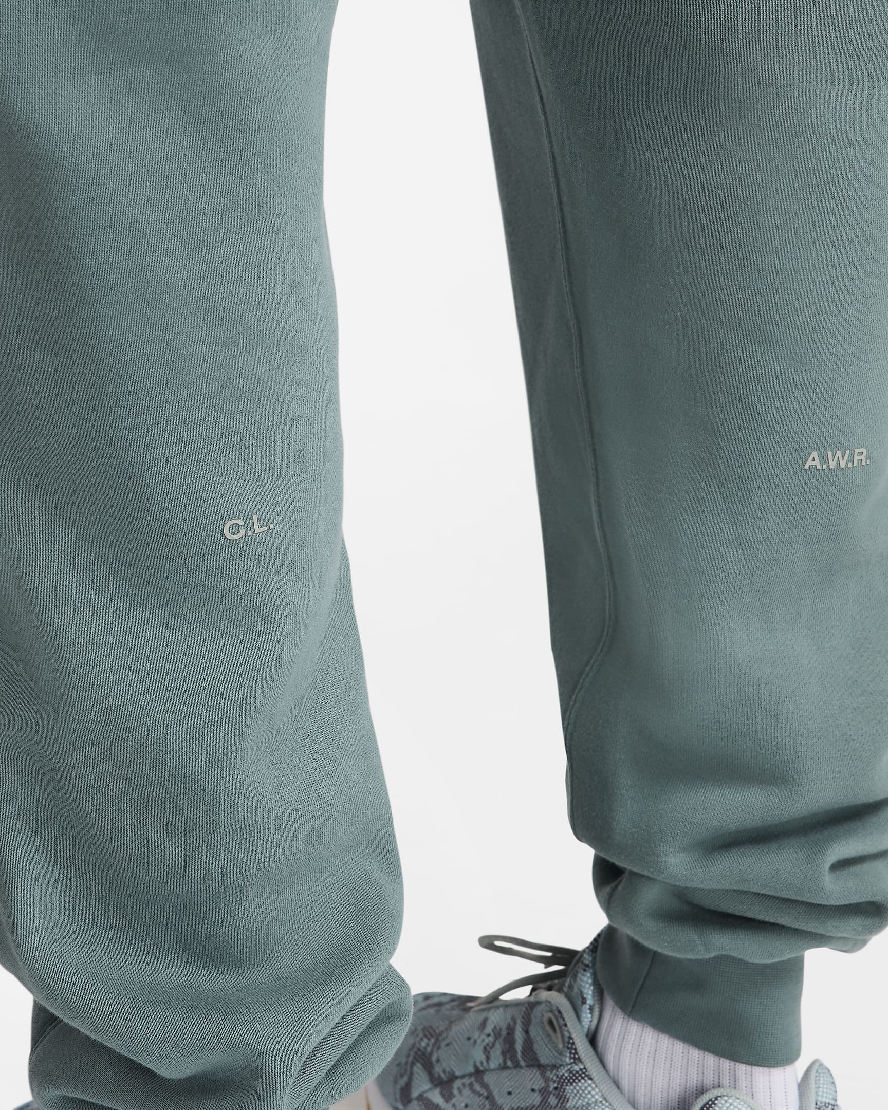 NOCTA NOCTA Fleece CS joggingbroek - Mineral Slate/Faded Spruce/Mica Green