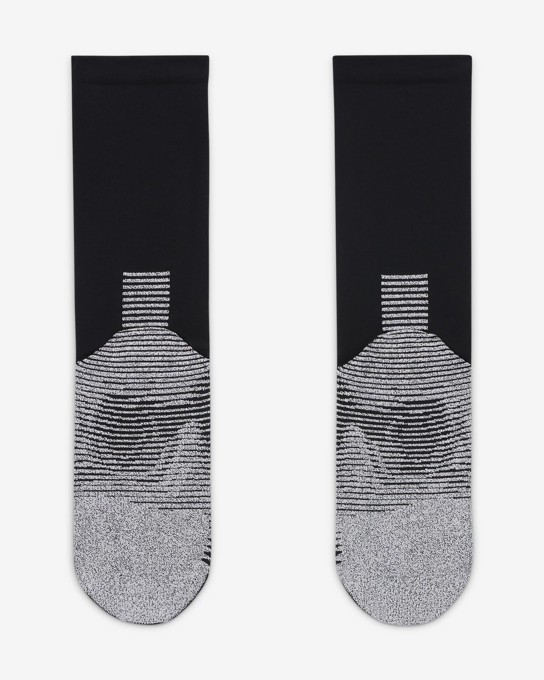 NikeGrip Vapor Strike Football Crew Socks - Black/White