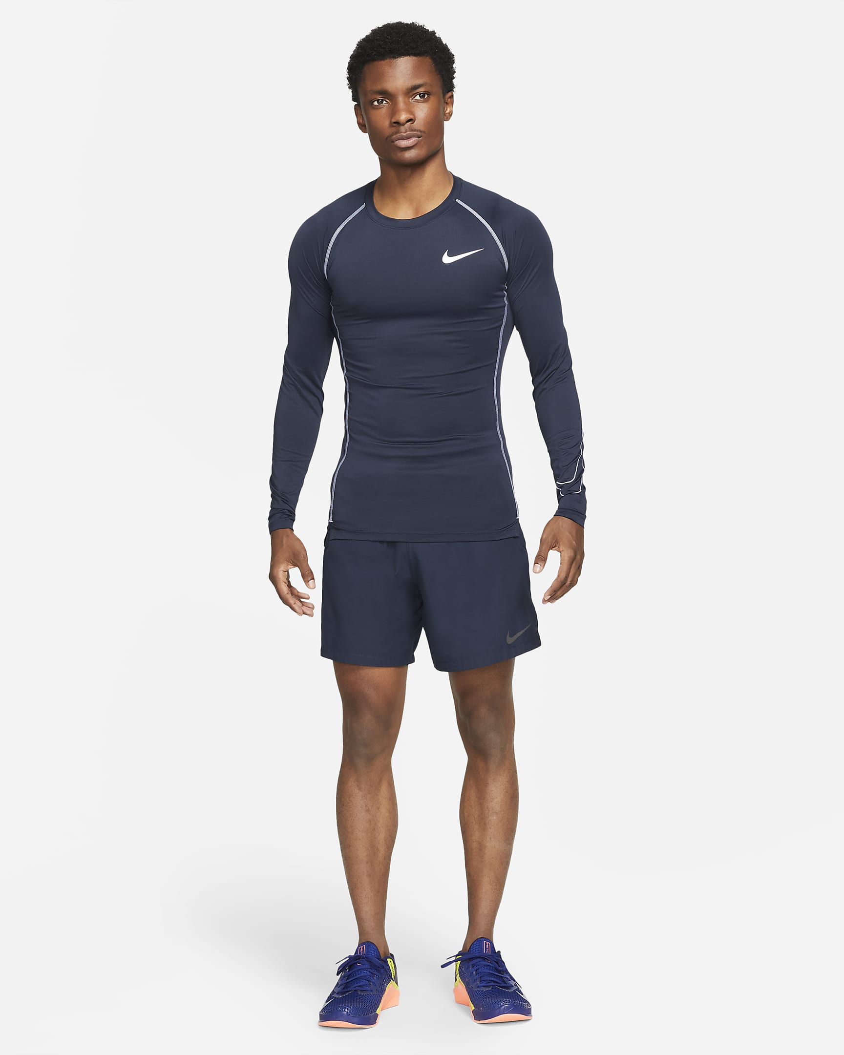 Nike Pro Dri-FIT Men's Tight Fit Long-Sleeve Top. Nike.com