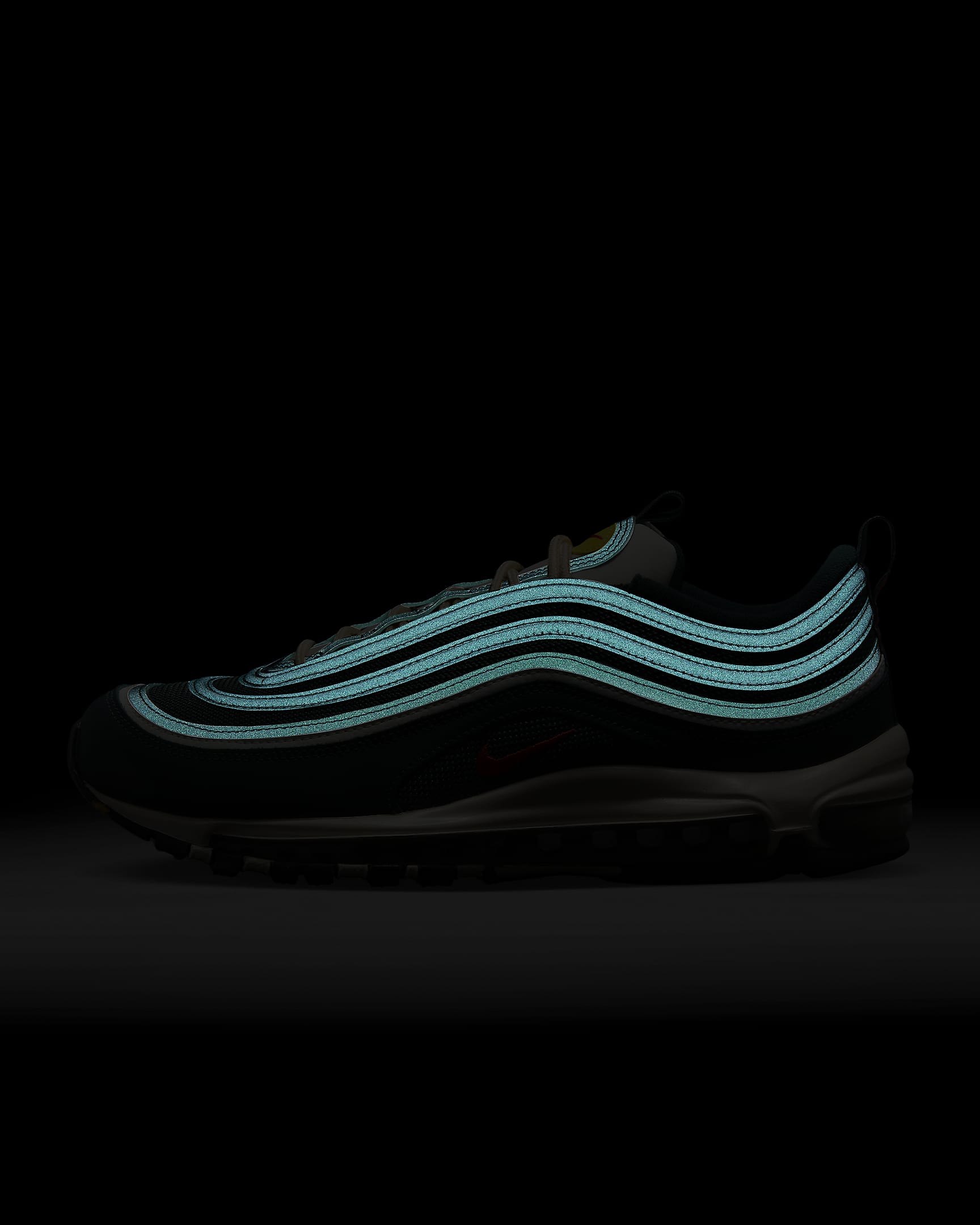 Nike Air Max 97 SE Men's Shoes - Pro Green/Pro Green/Sail/Picante Red