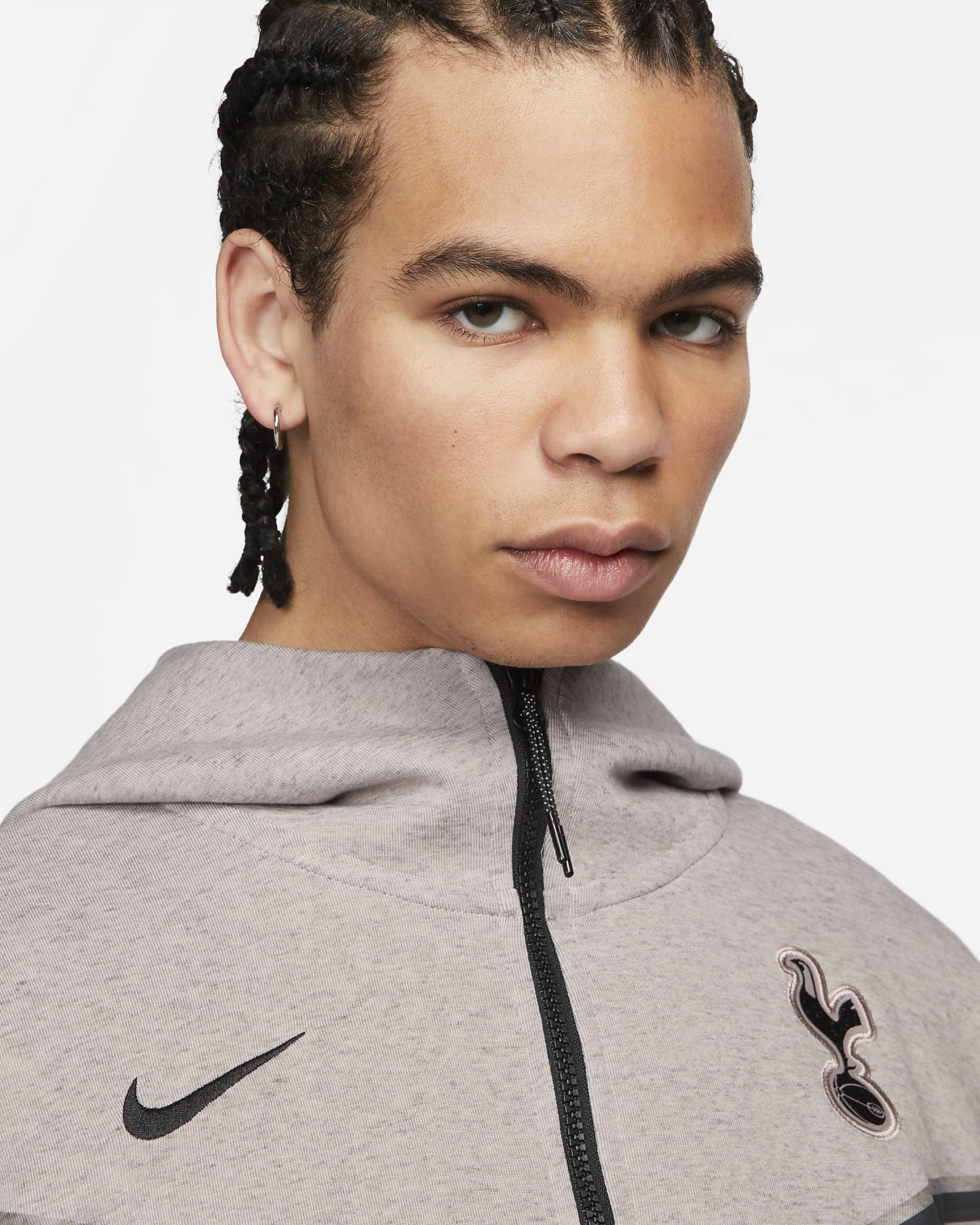 Tottenham Hotspur Tech Fleece Windrunner Third Nike Fußball-Hoodie mit ...