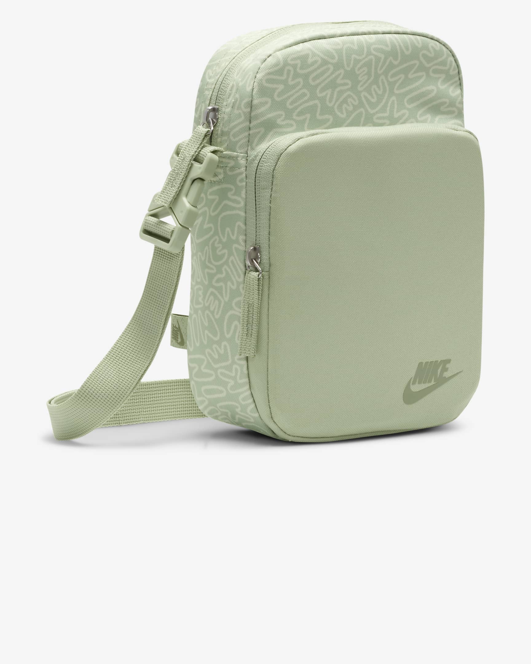 Nike Heritage Cross-Body Bag (4L) - Honeydew/Honeydew/Oil Green