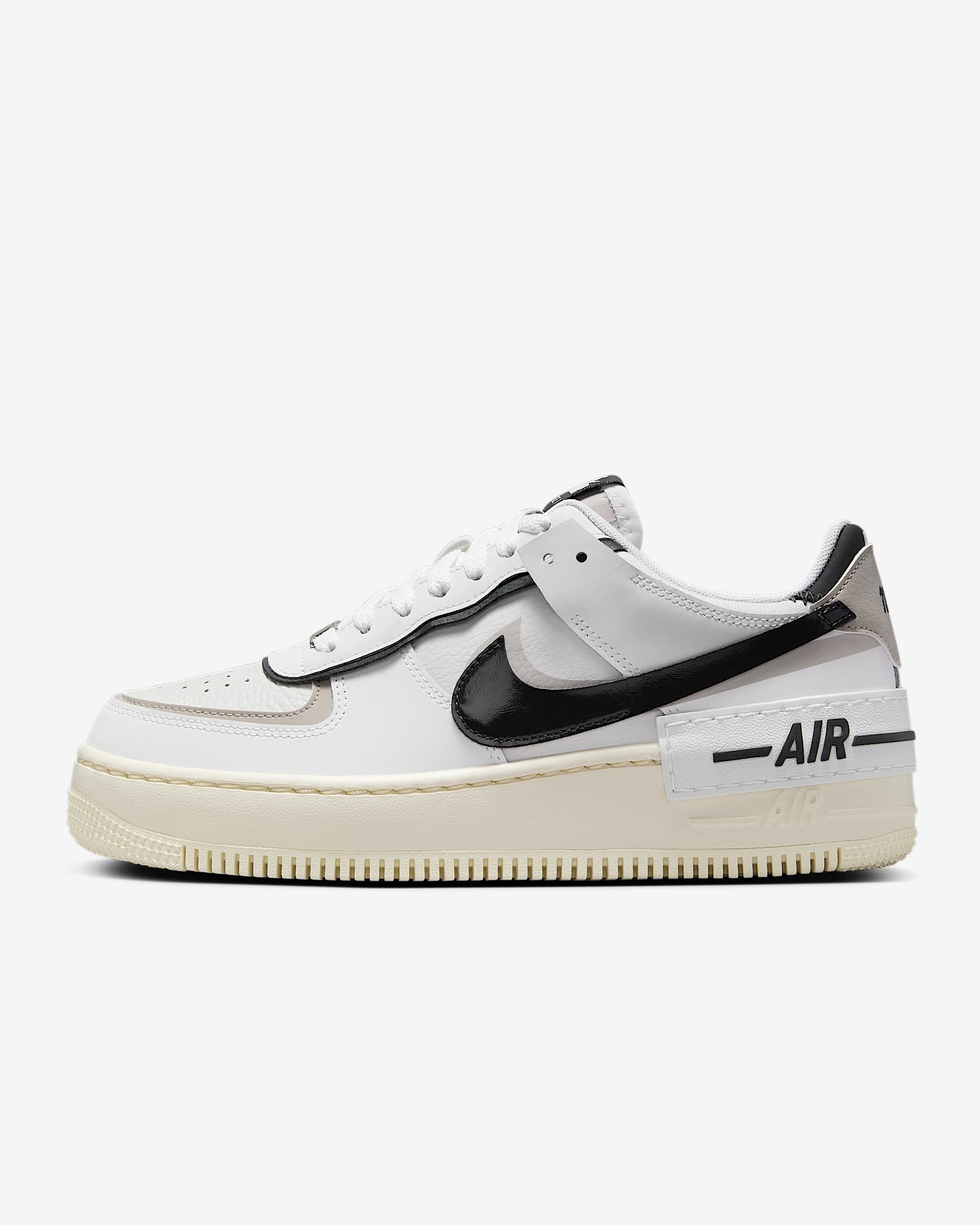 Nike Air Force 1 Shadow Women's Shoes - White/College Grey/Platinum Tint/Off Noir