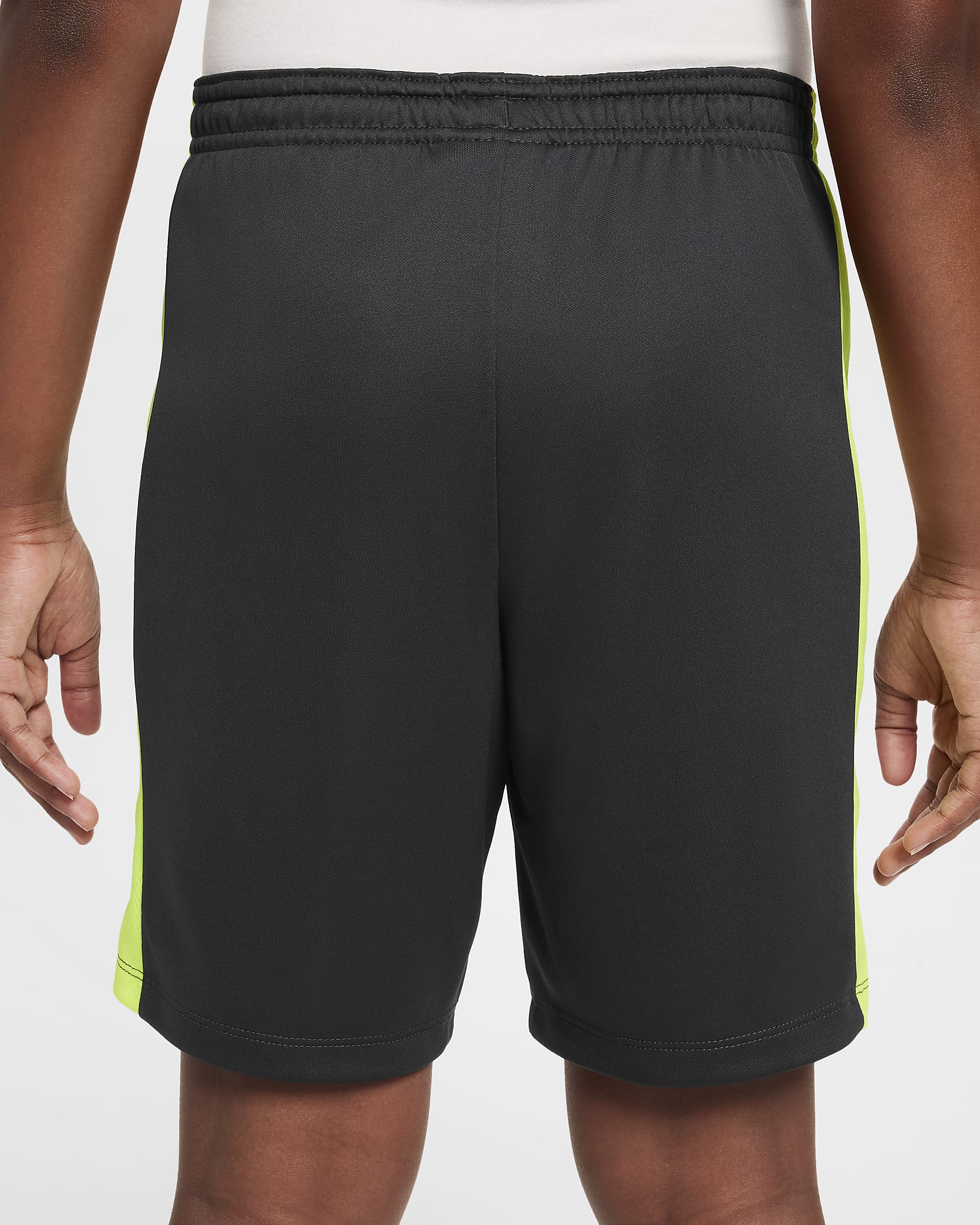 Nike Dri-FIT Academy23 Fußballshorts für Kinder - Anthracite/Volt/Volt