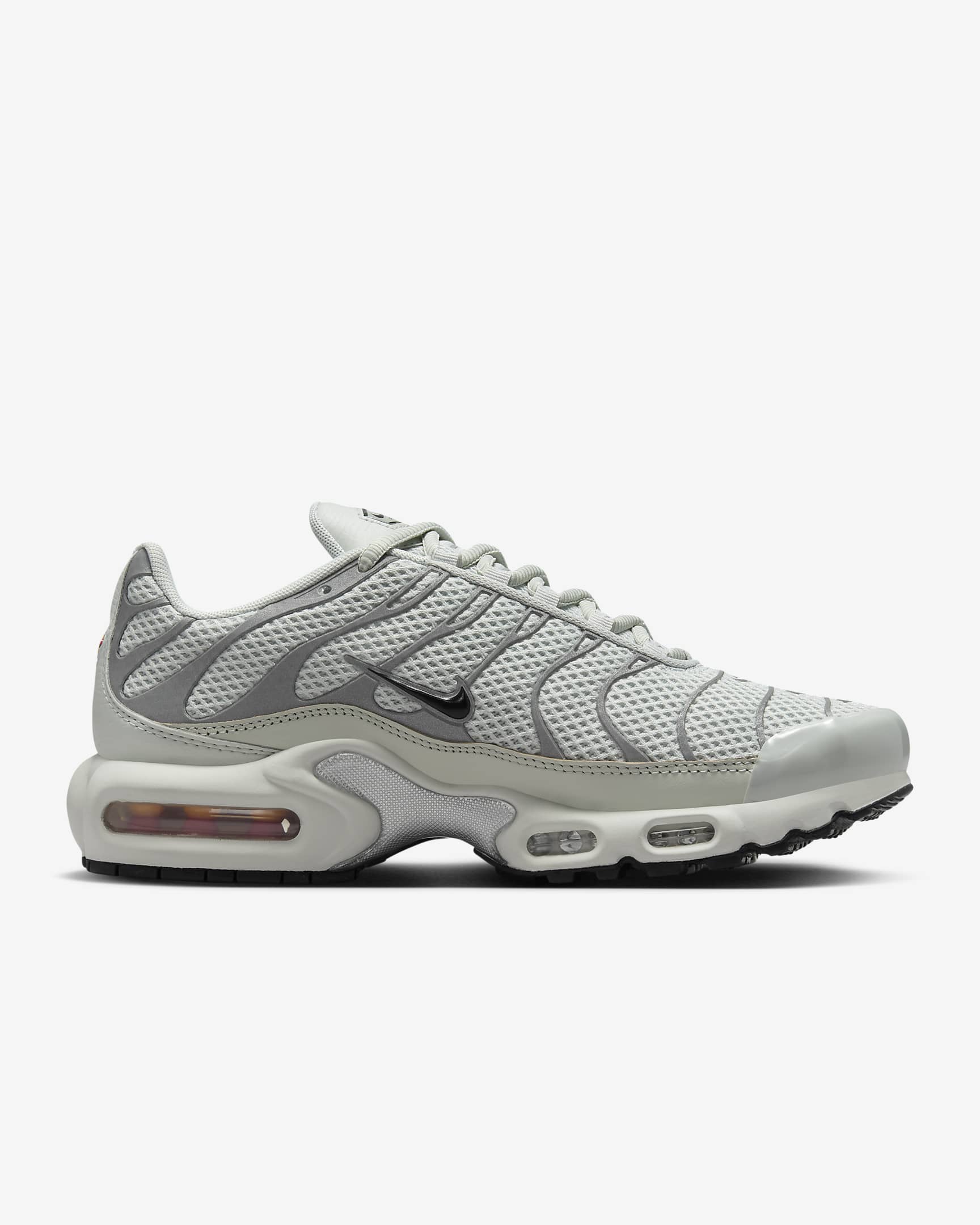 Chaussure Nike Air Max Plus pour Femme - Light Silver/Chrome/Light Bone/Noir