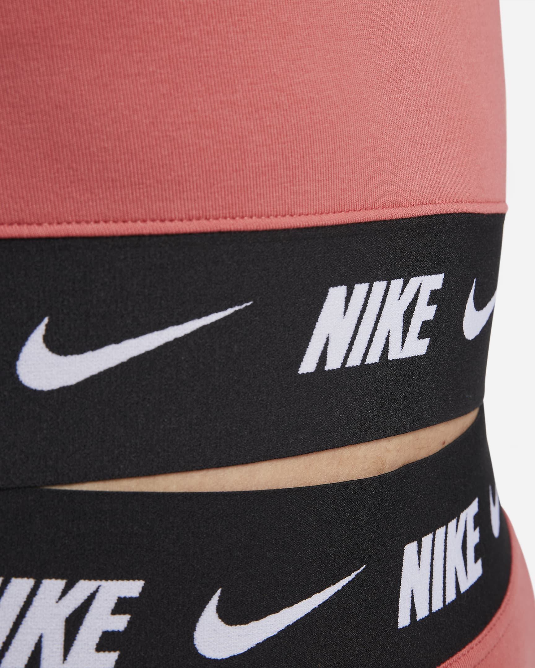 nike air long sleeve super crop top