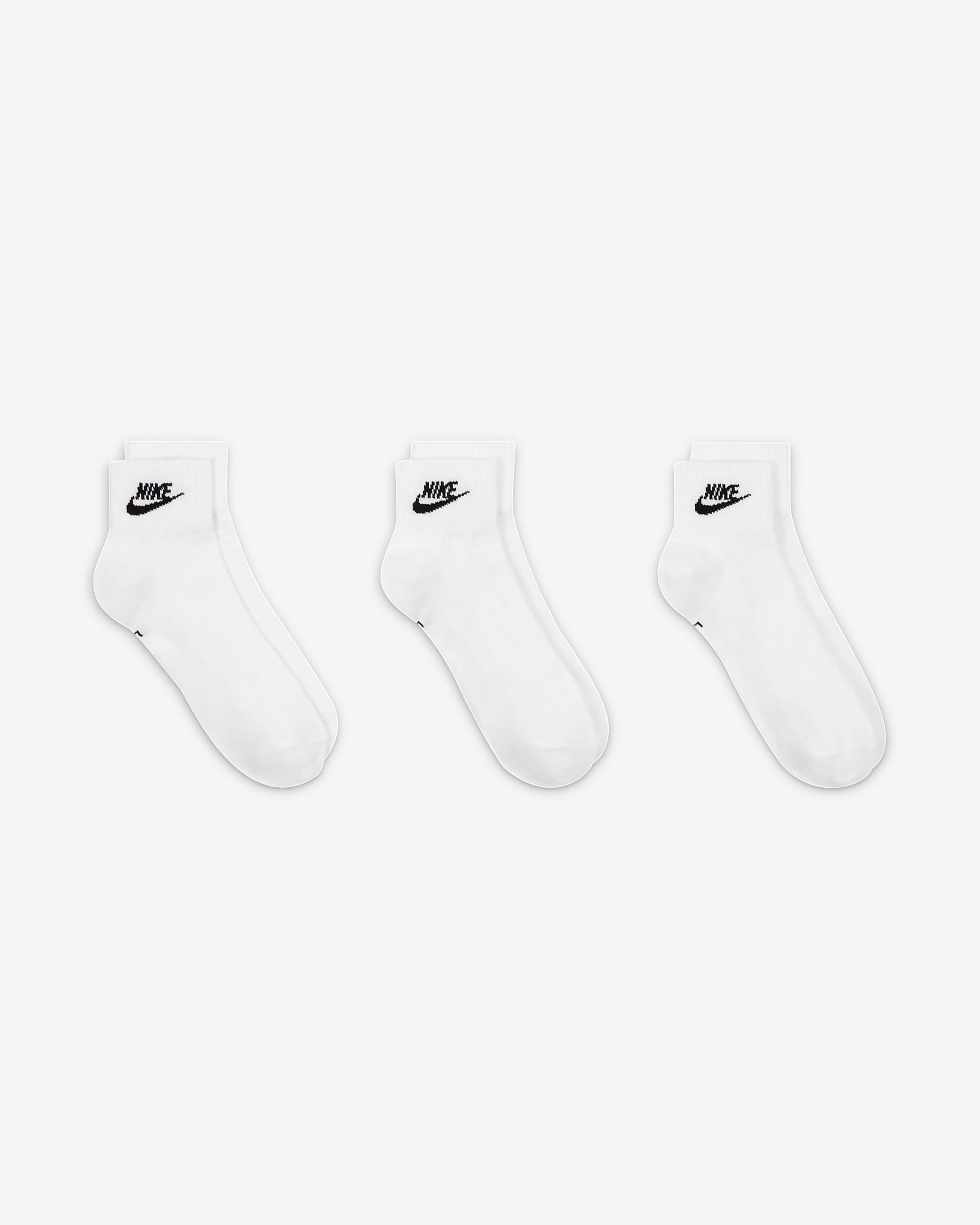 Nike Everyday Essential Ankle Socks (3 Pairs). Nike PH