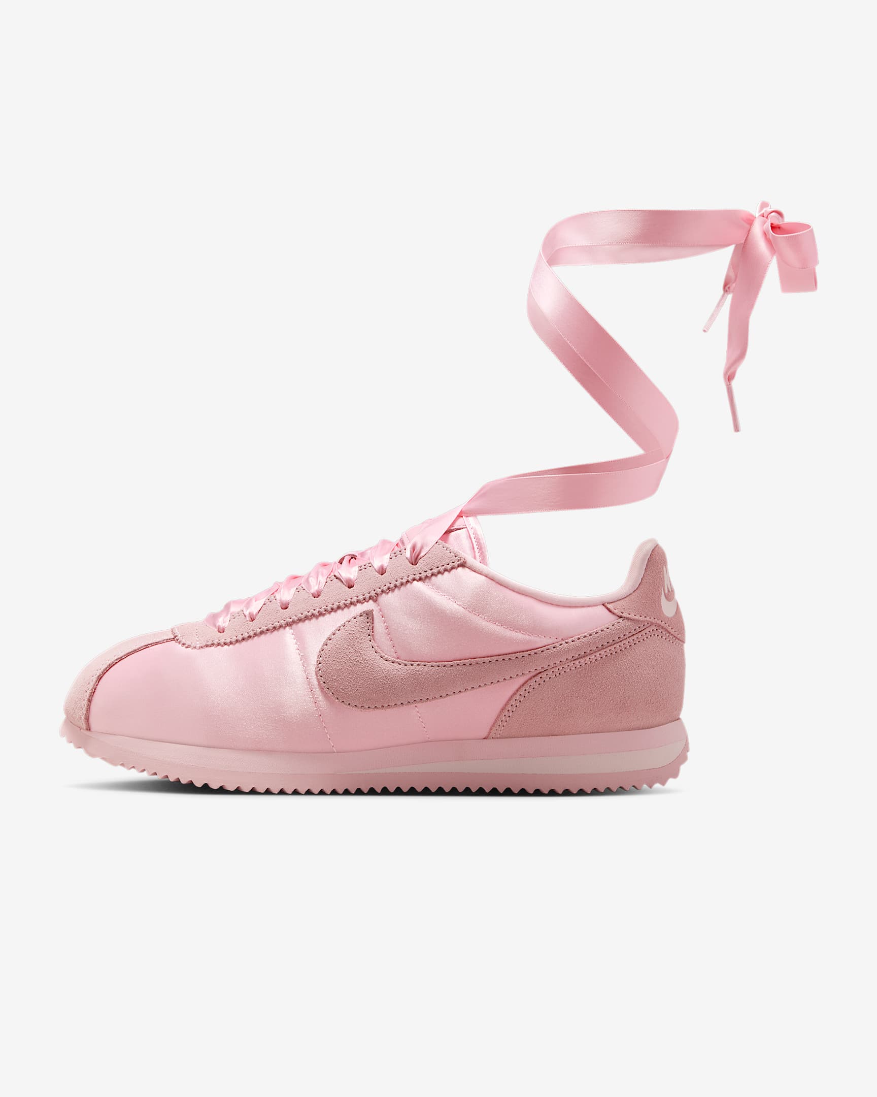 Nike Cortez Textile Women's Shoes - Medium Soft Pink/Pink Ice/Medium Soft Pink