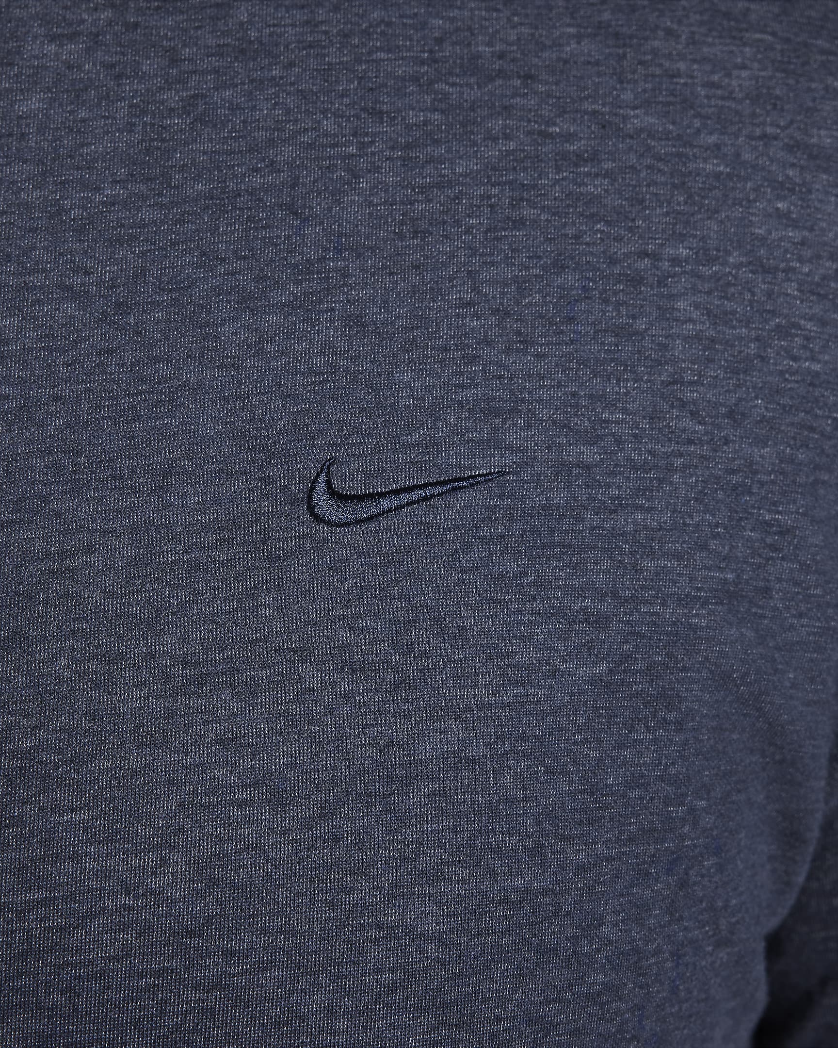 Nike Primary Men's Dri-FIT Short-sleeve Versatile Top - Obsidian Heather/Heather/Obsidian