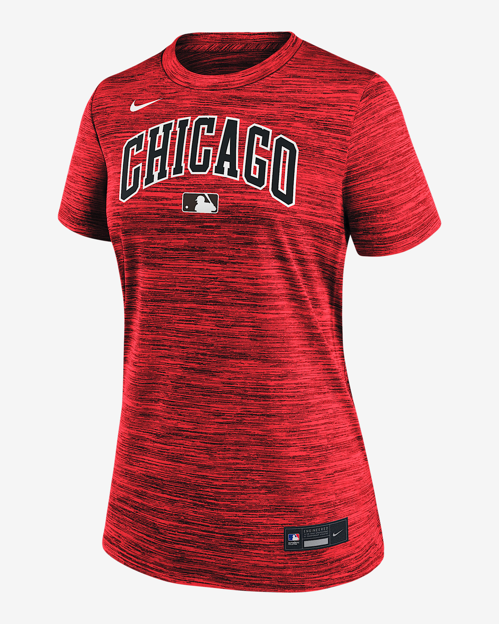 Chicago White Sox Authentic Collection City Connect Velocity Women's Nike Dri-FIT MLB T-Shirt - Red