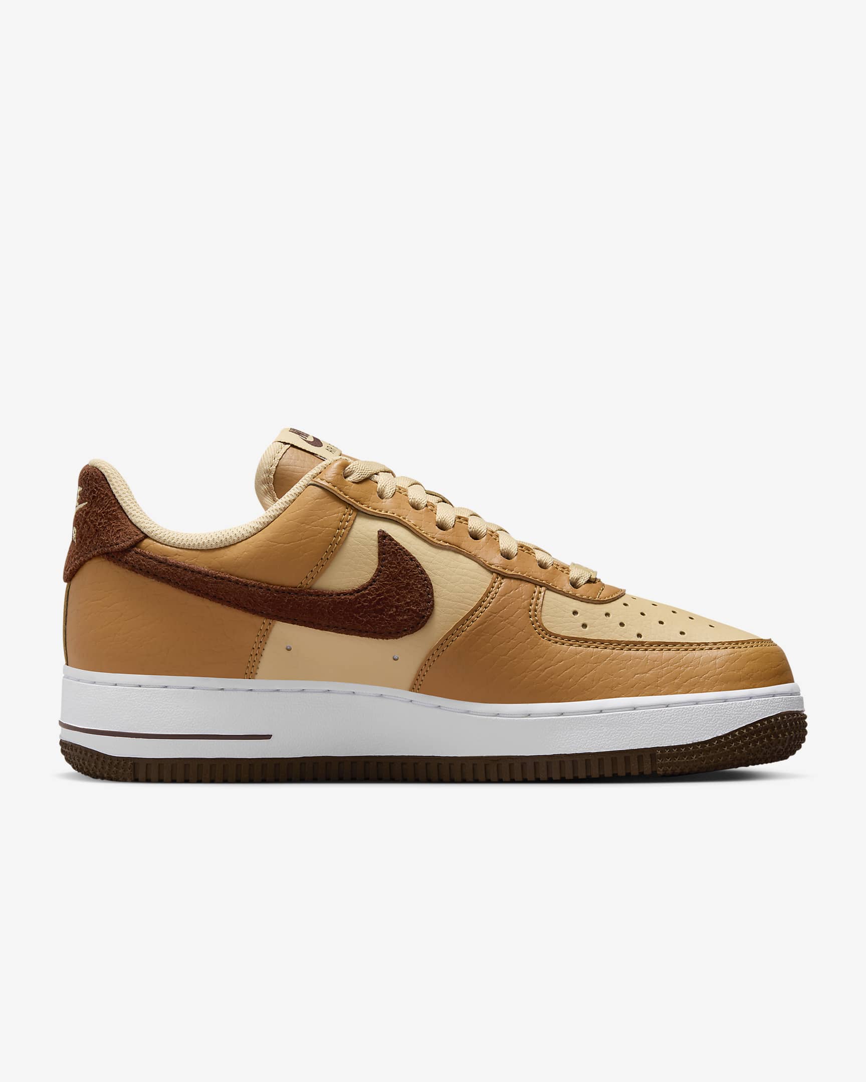 Sapatilhas Nike Air Force 1 '07 Next Nature para mulher - Flax/Sesame/Branco/Cacao Wow