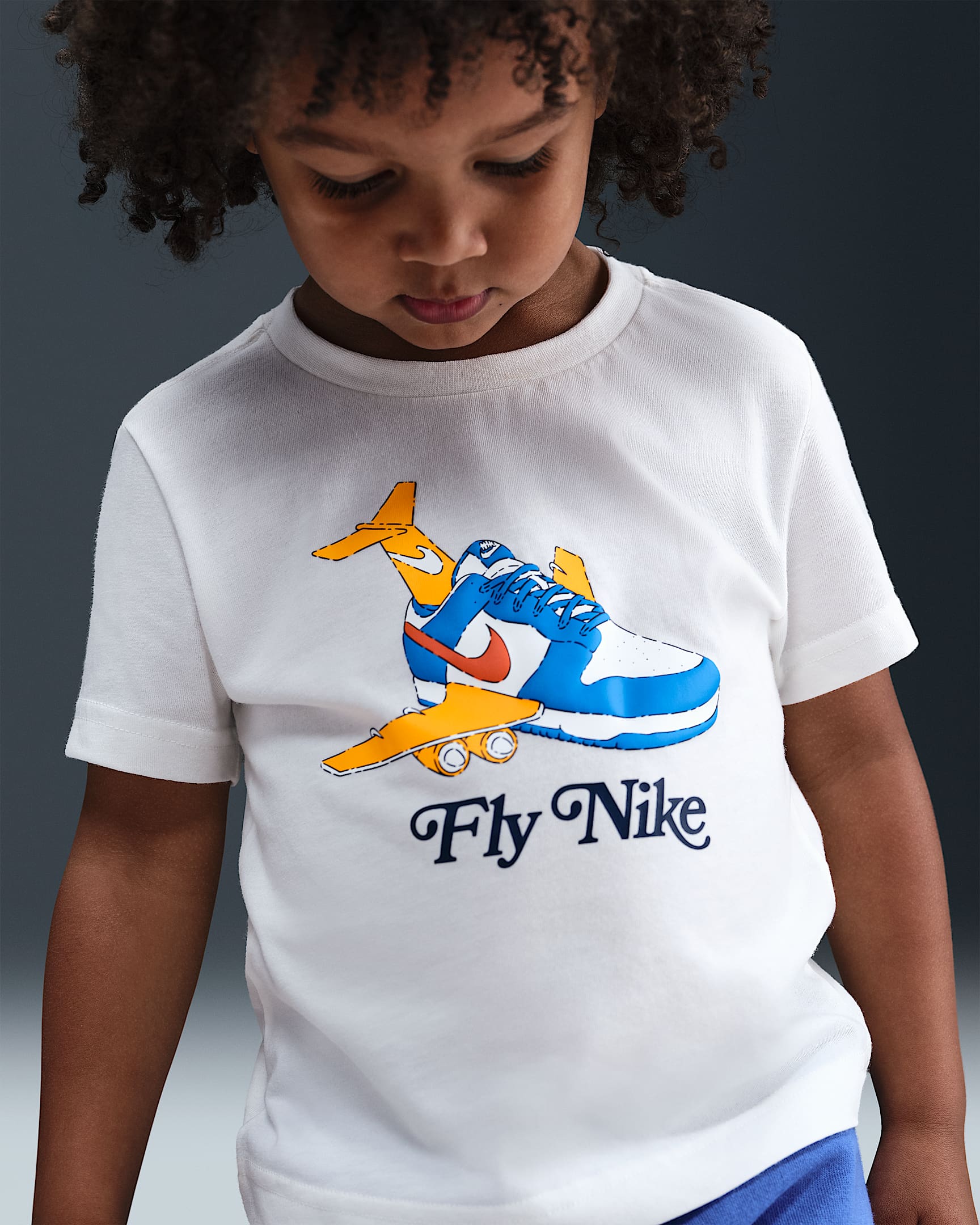 Nike Toddler "Fly Nike" T-Shirt - Sail