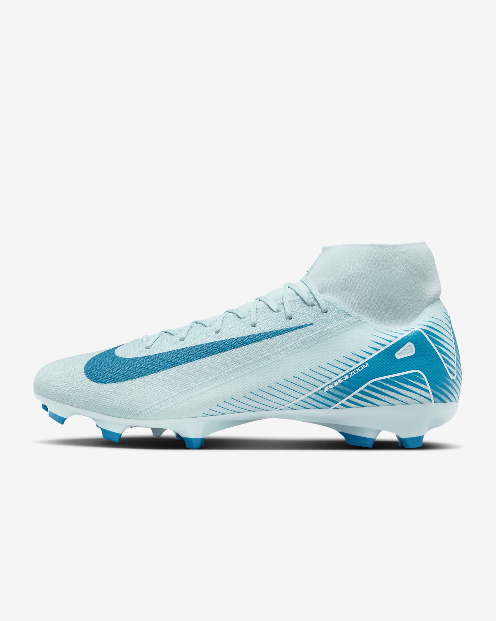 Nike Mercurial Superfly 10 Academy MG High-Top-Fußballschuh - Glacier Blue/Blue Orbit